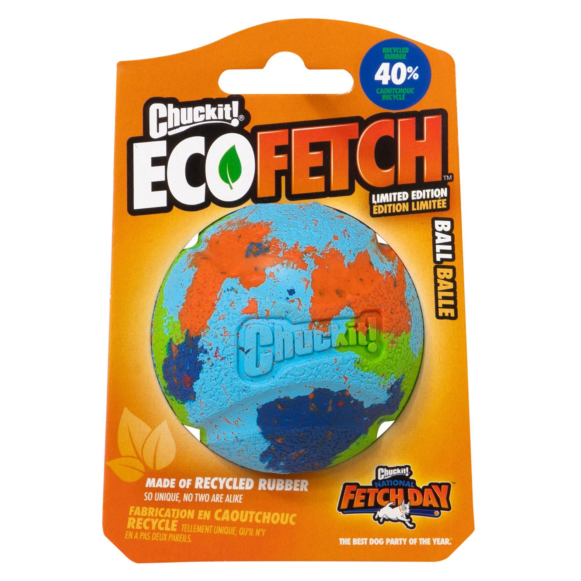 Chuckit CI NFD Eco Fetch Ball Dog Toy Petco