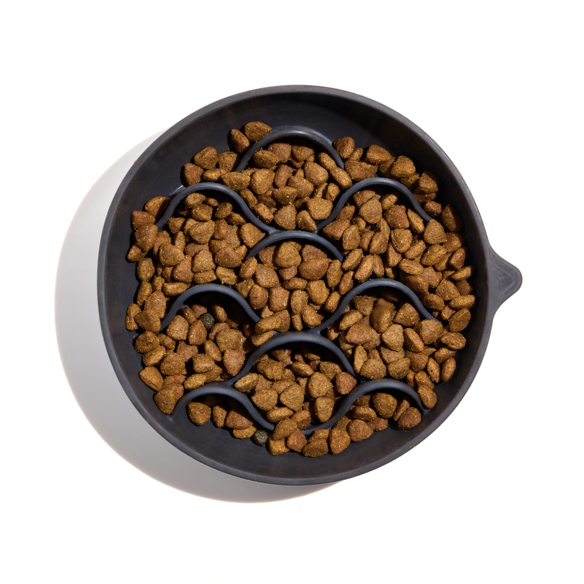 Wild One Black Slow Feeder Suction or Insert Bowl for Dogs, 2.5 Cups