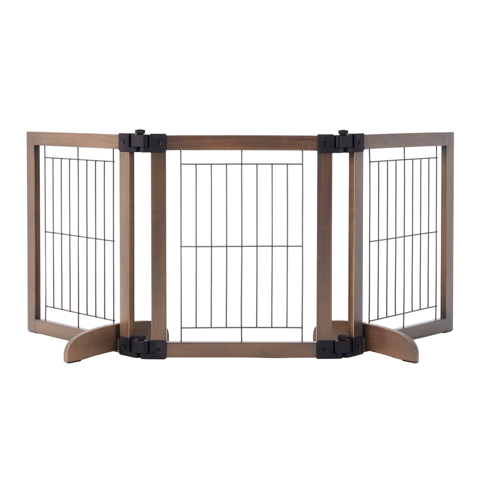 MyPet Wide Freestanding VersaLock Pet Gate Petco