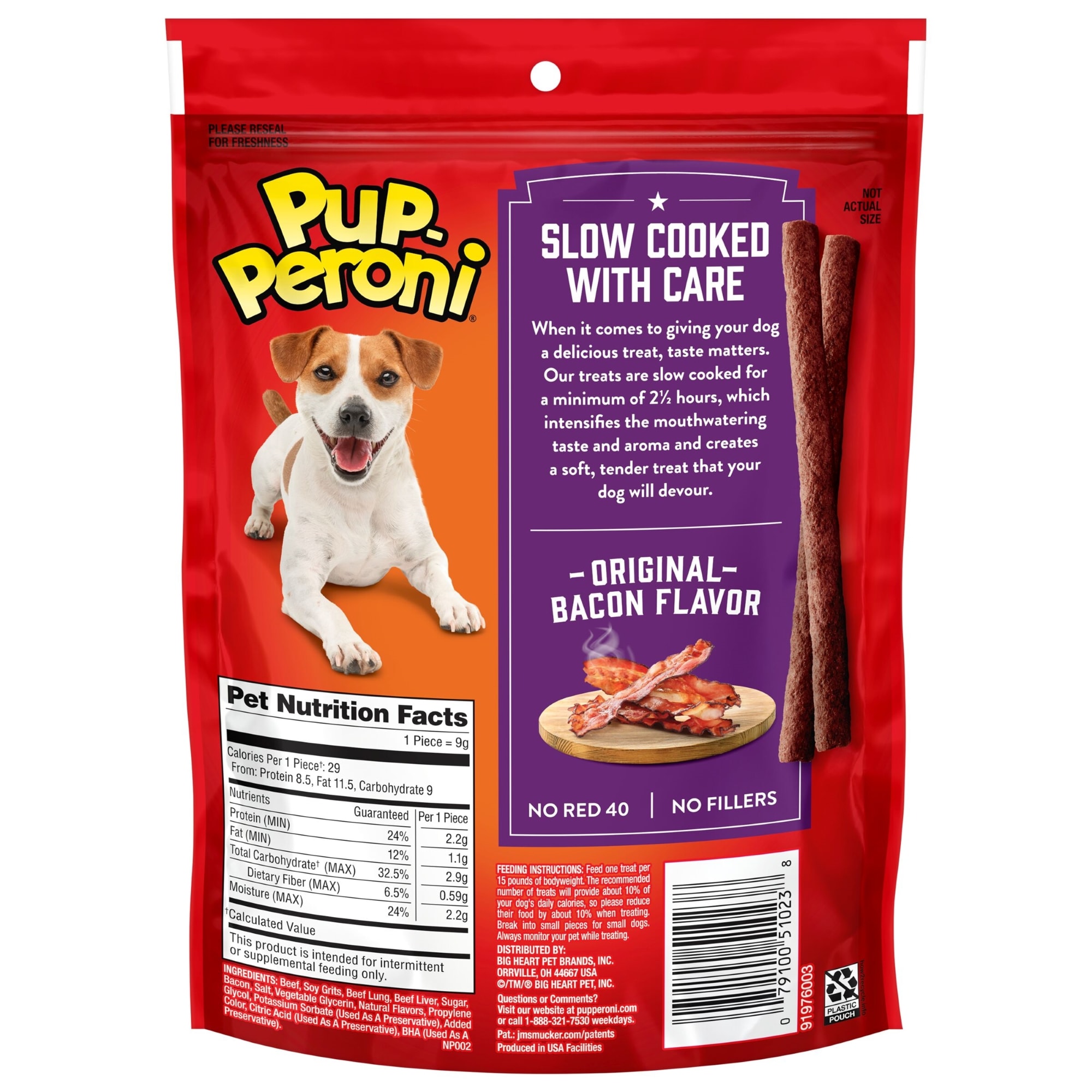 Pup-Peroni Original Bacon Flavor Dog Treats, Petco