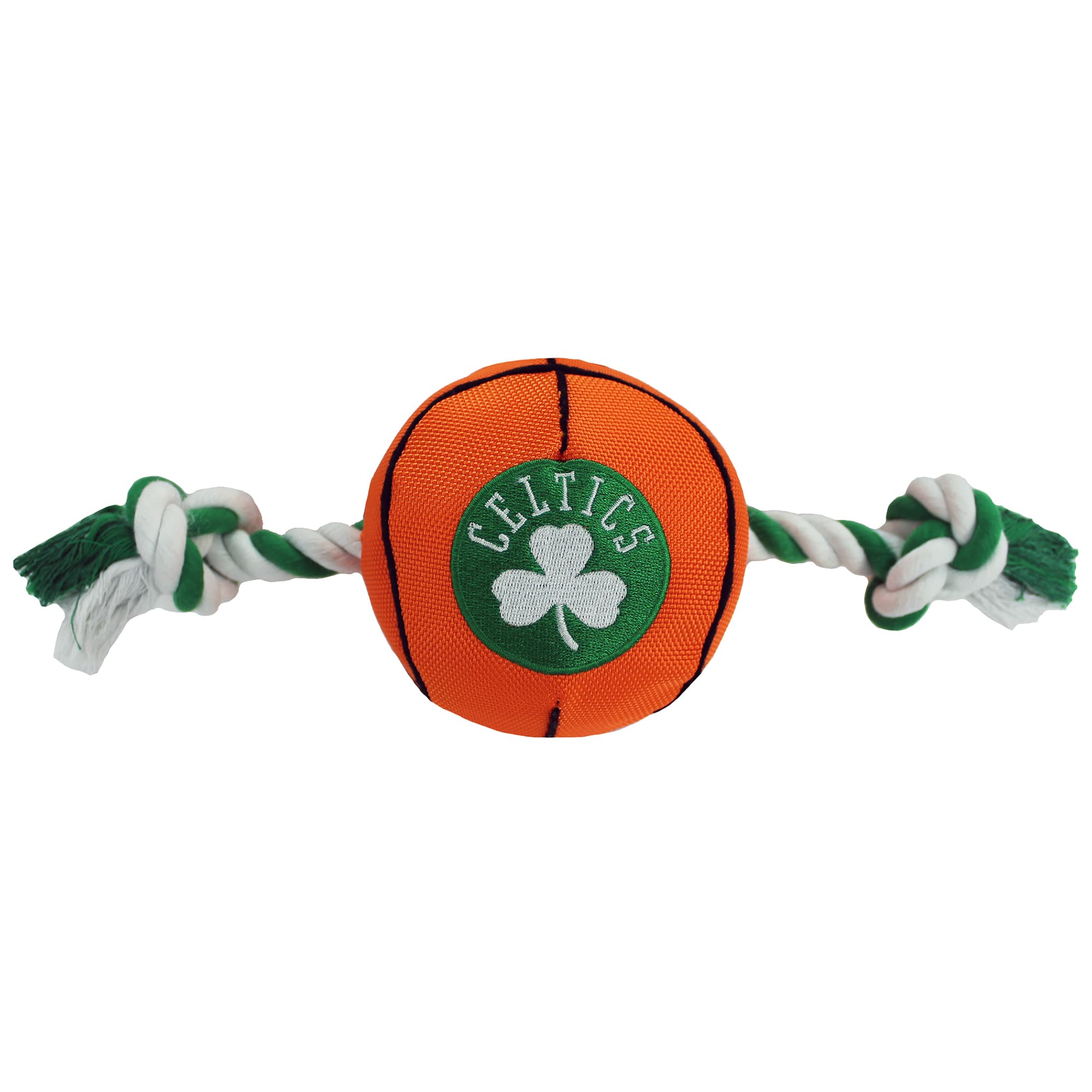 Boston Celtics NBA Rope & Basketball Dog Toy