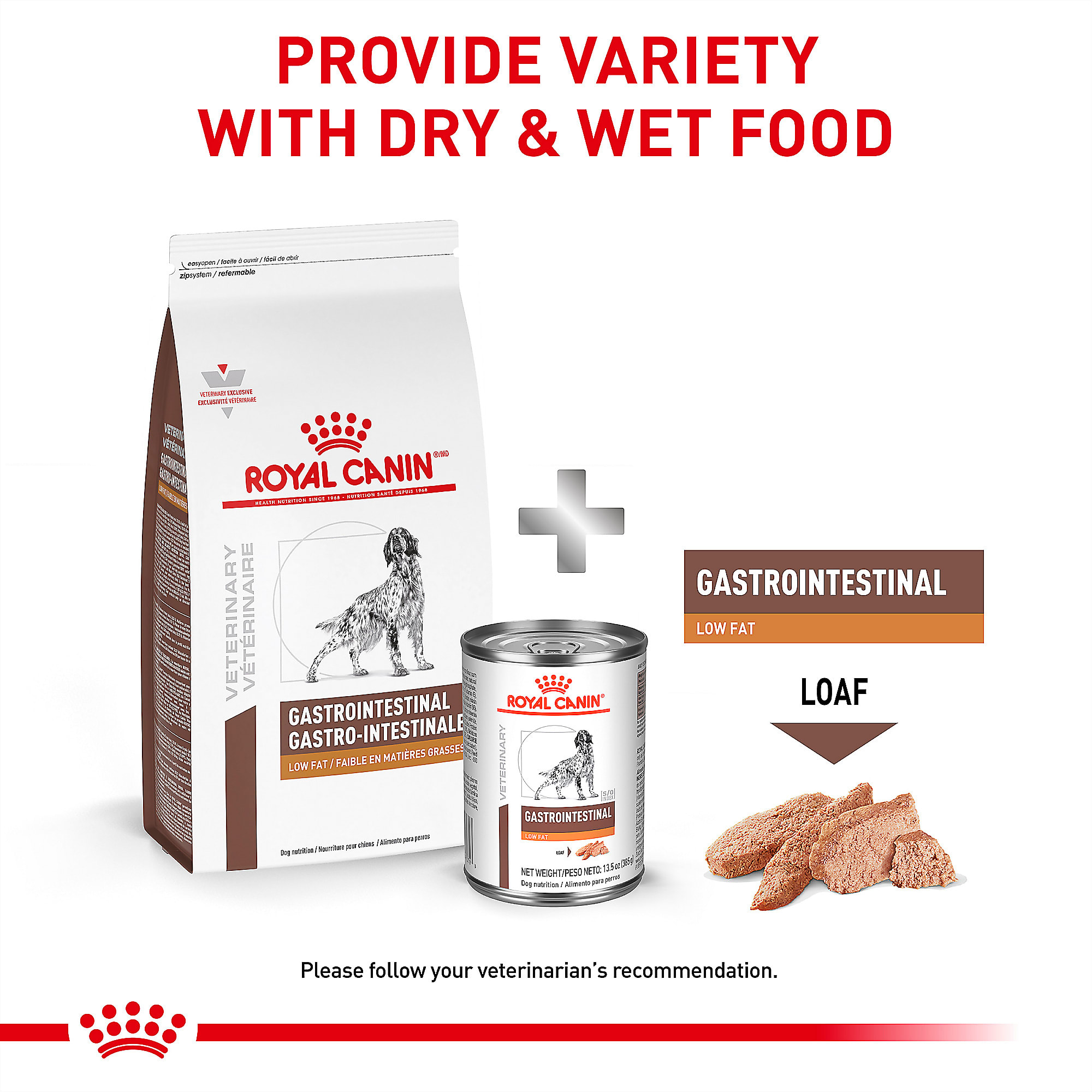  CANIN GASTROINTESTINAL LOW FAT 5本 Royal Canin Veterinary Diet Gastrointestinal Low Fat Dry Dog
