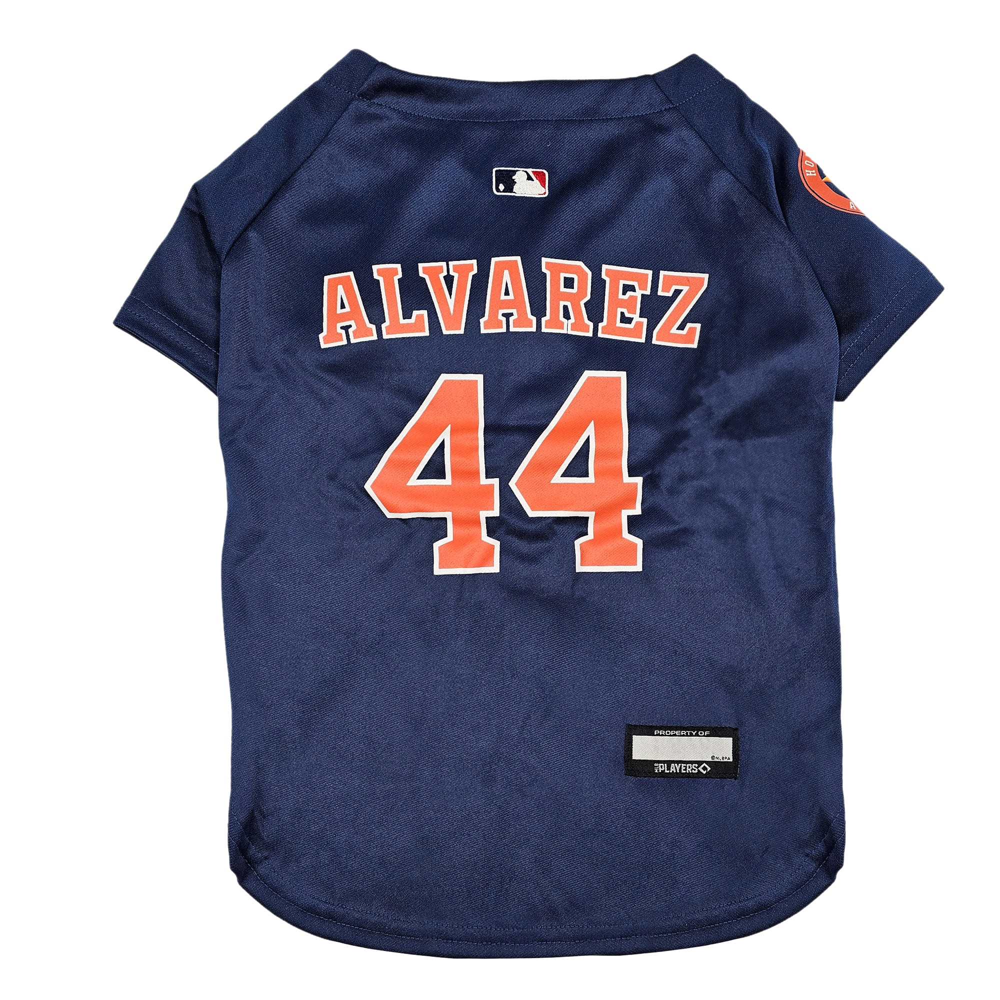 Pets First Yordan Alvarez Player Pet Jersey X Small Houston Astros Petco