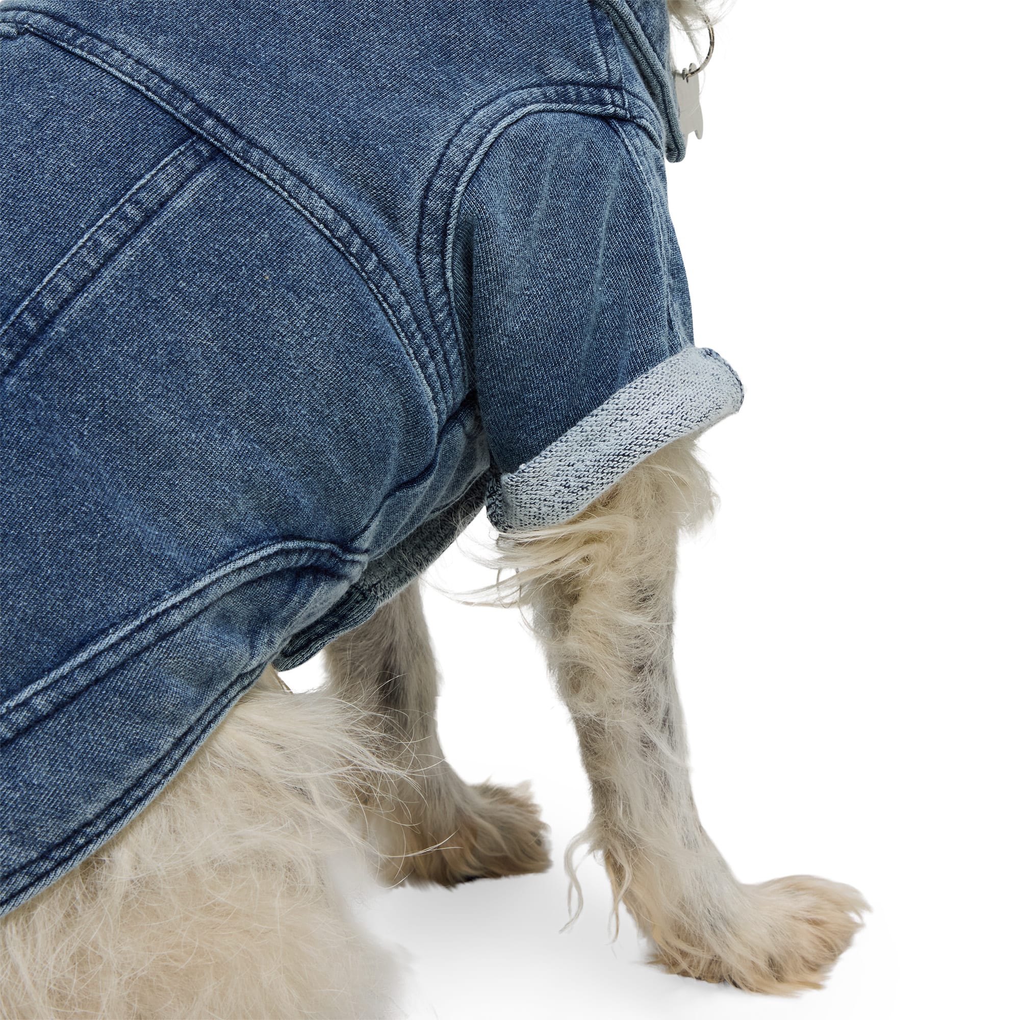 YOULY Denim Pet Jacket, XX-Small | Petco