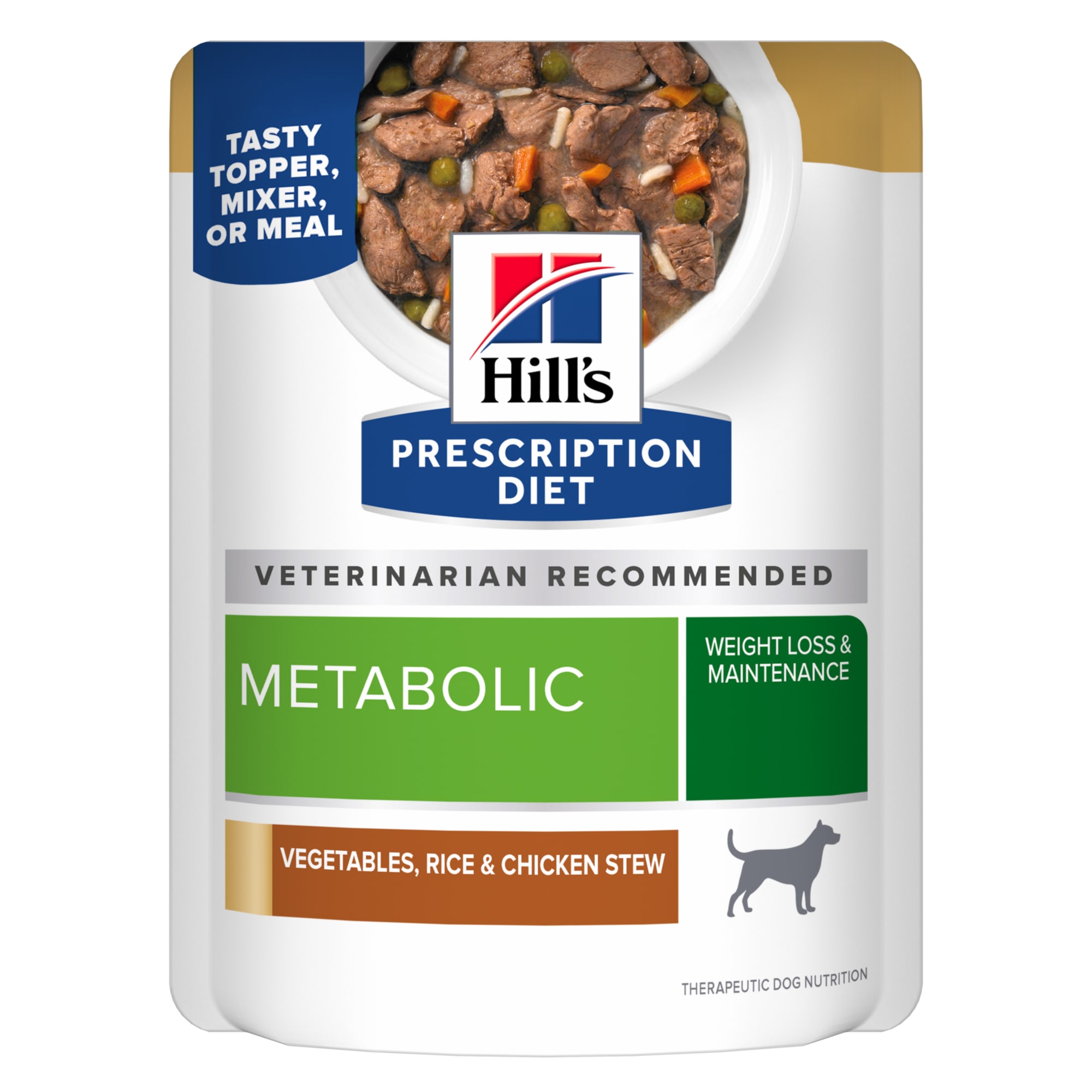 Hill's Prescription Diet Metabolic Canine Vegetables, Rice & Chicken Stew  Wet Dog Food, 2.8 oz., Count of 24 | Petco