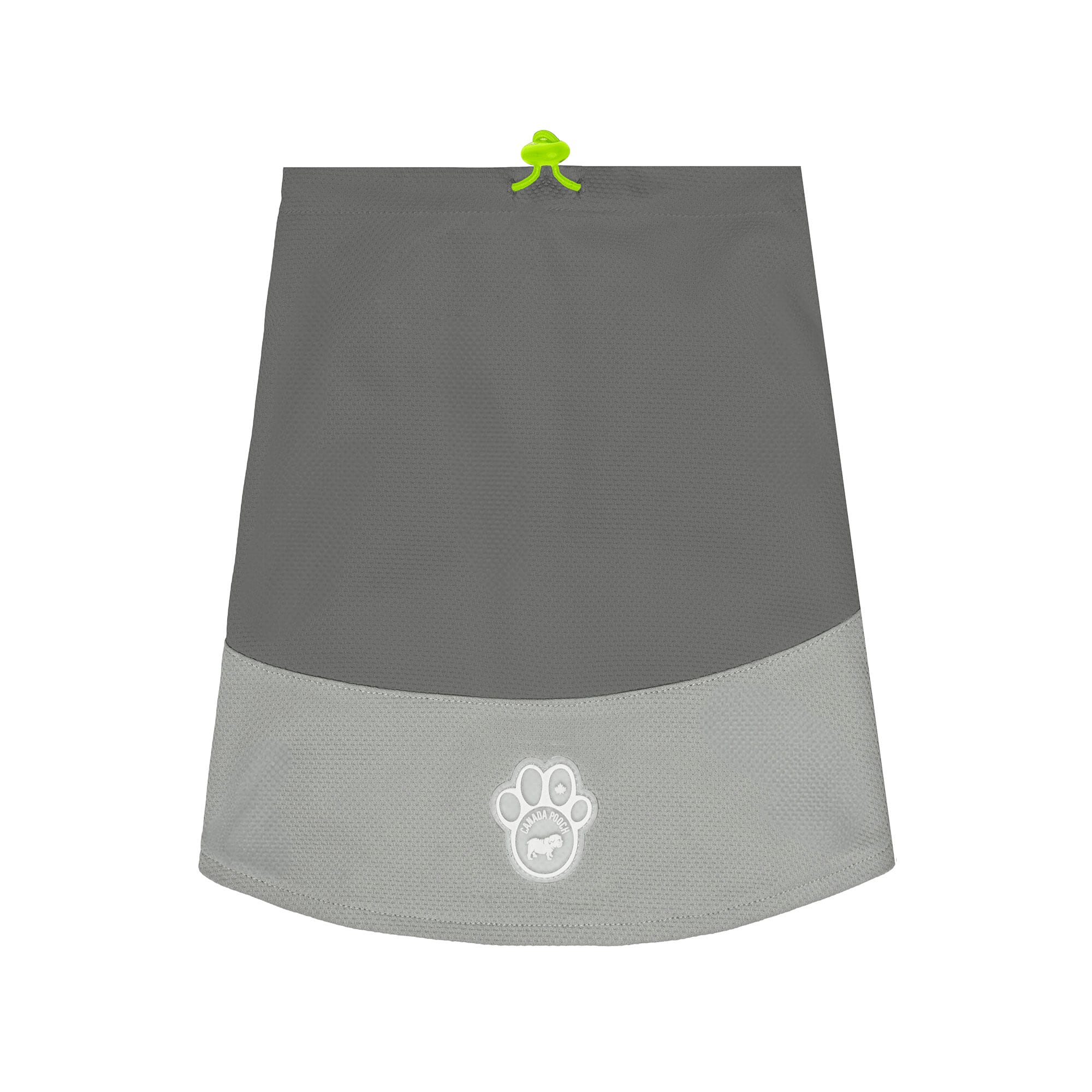 Canada Pooch Max Chill Cooling Dog Snood, Grey, Small | Petco