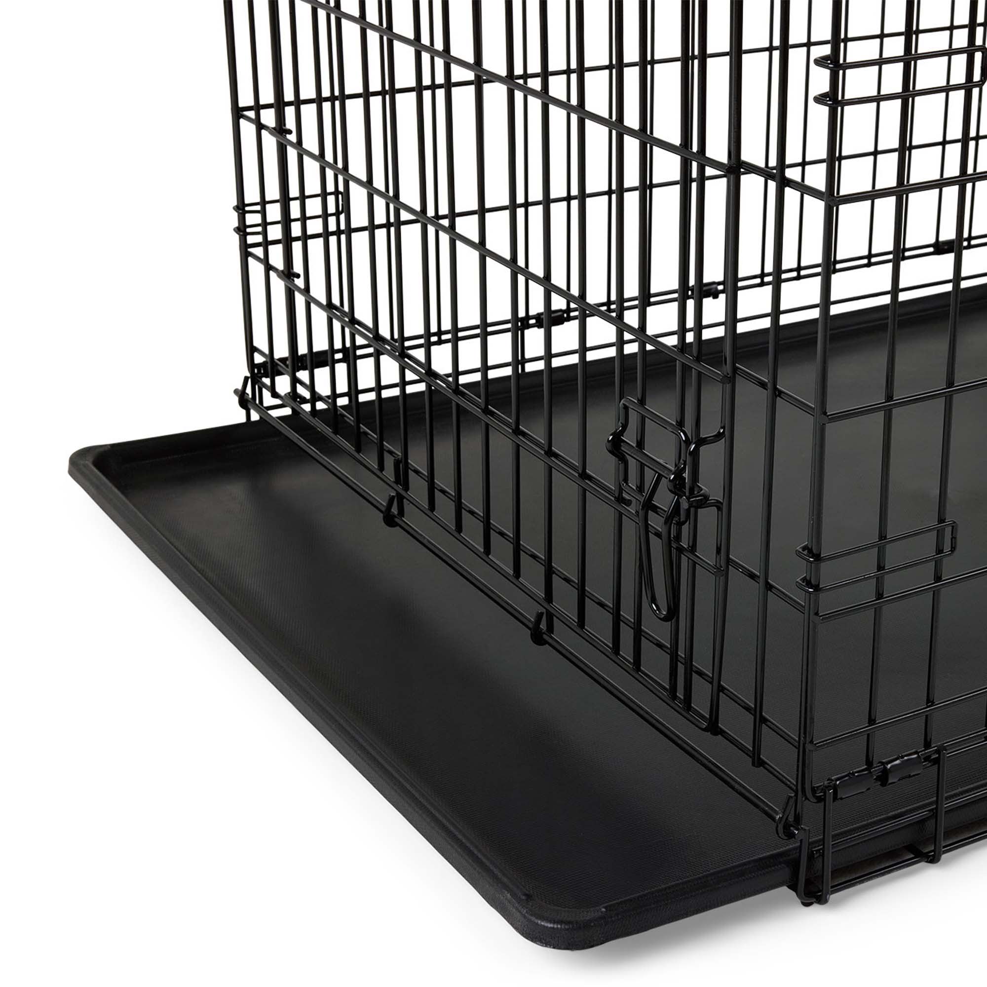 EveryYay Ultra Tough 2-Door Folding Dog Crate, Small, 24.81