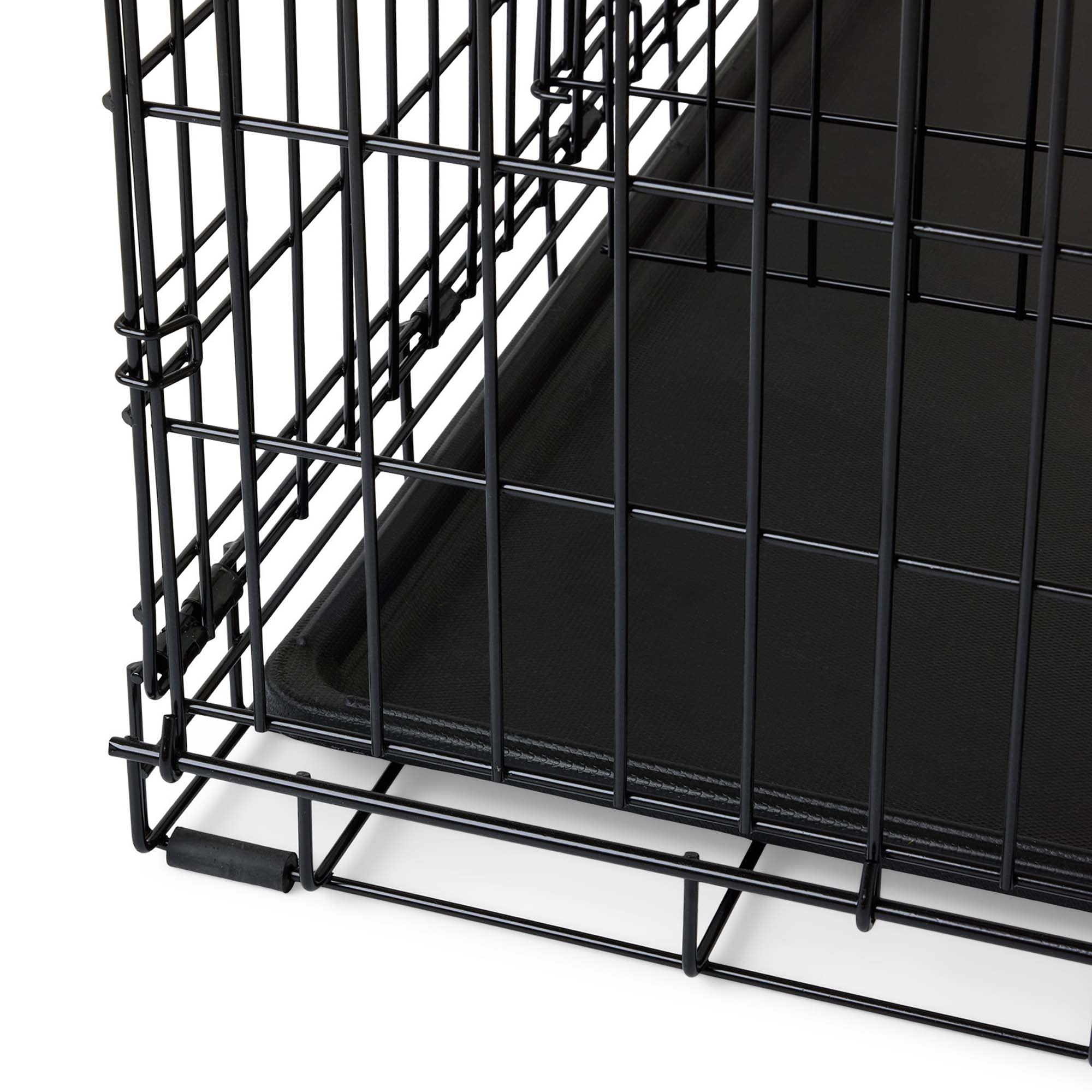 EveryYay Ultra Tough 2-Door Folding Dog Crate, Small, 24.81