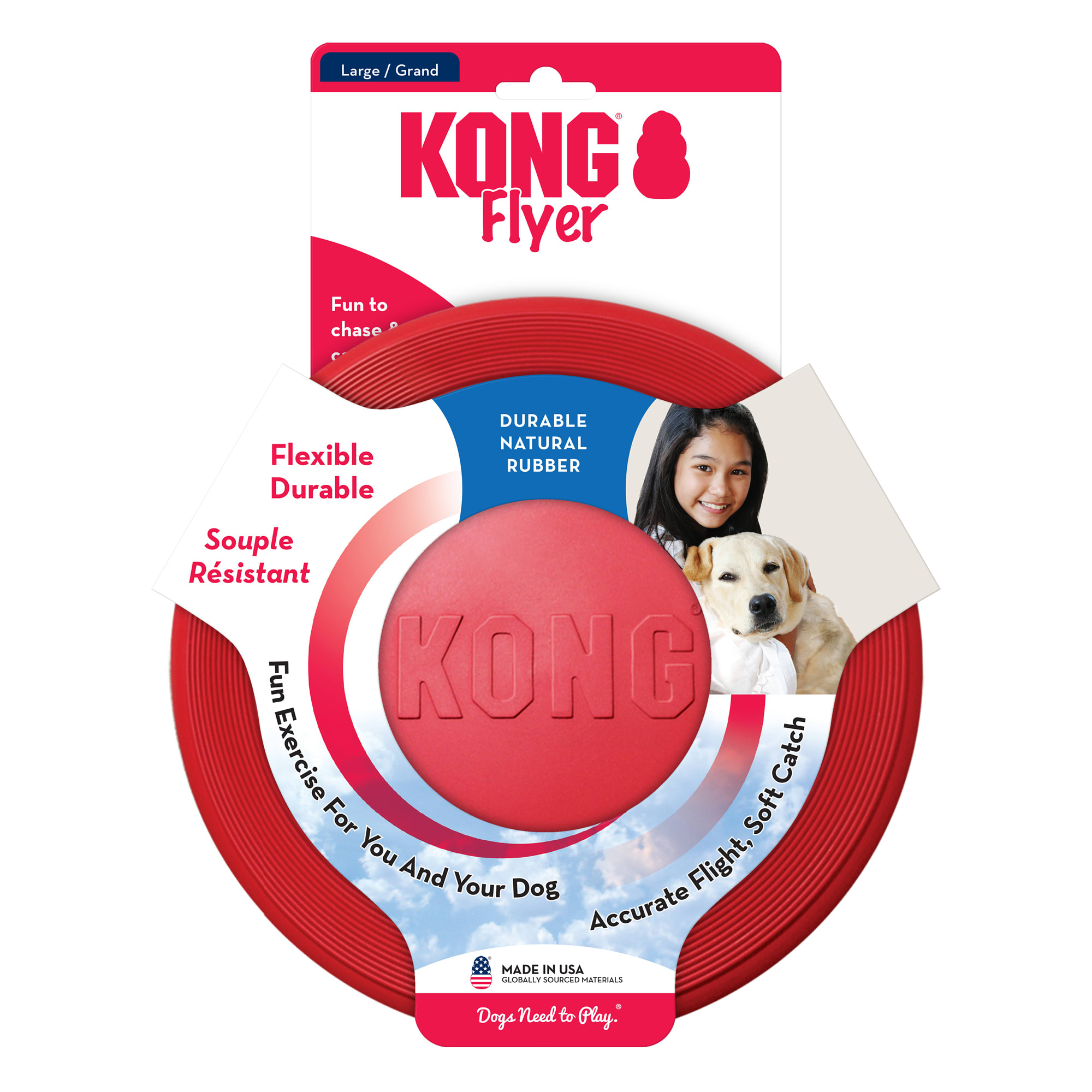 KONG Flyer Dog Toy Small Petco