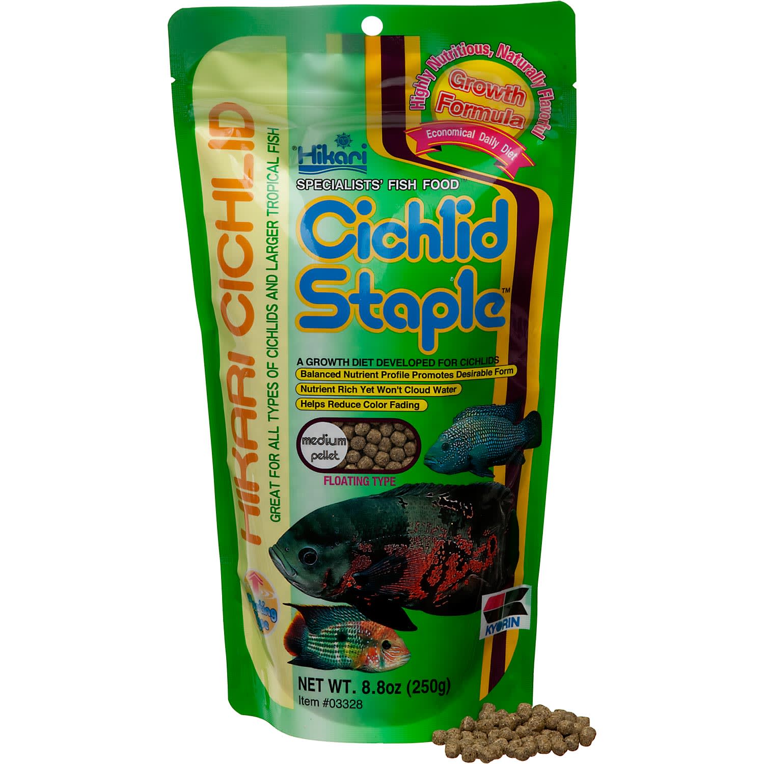 Hikari Cichlid Staple Medium Pellets | Petco