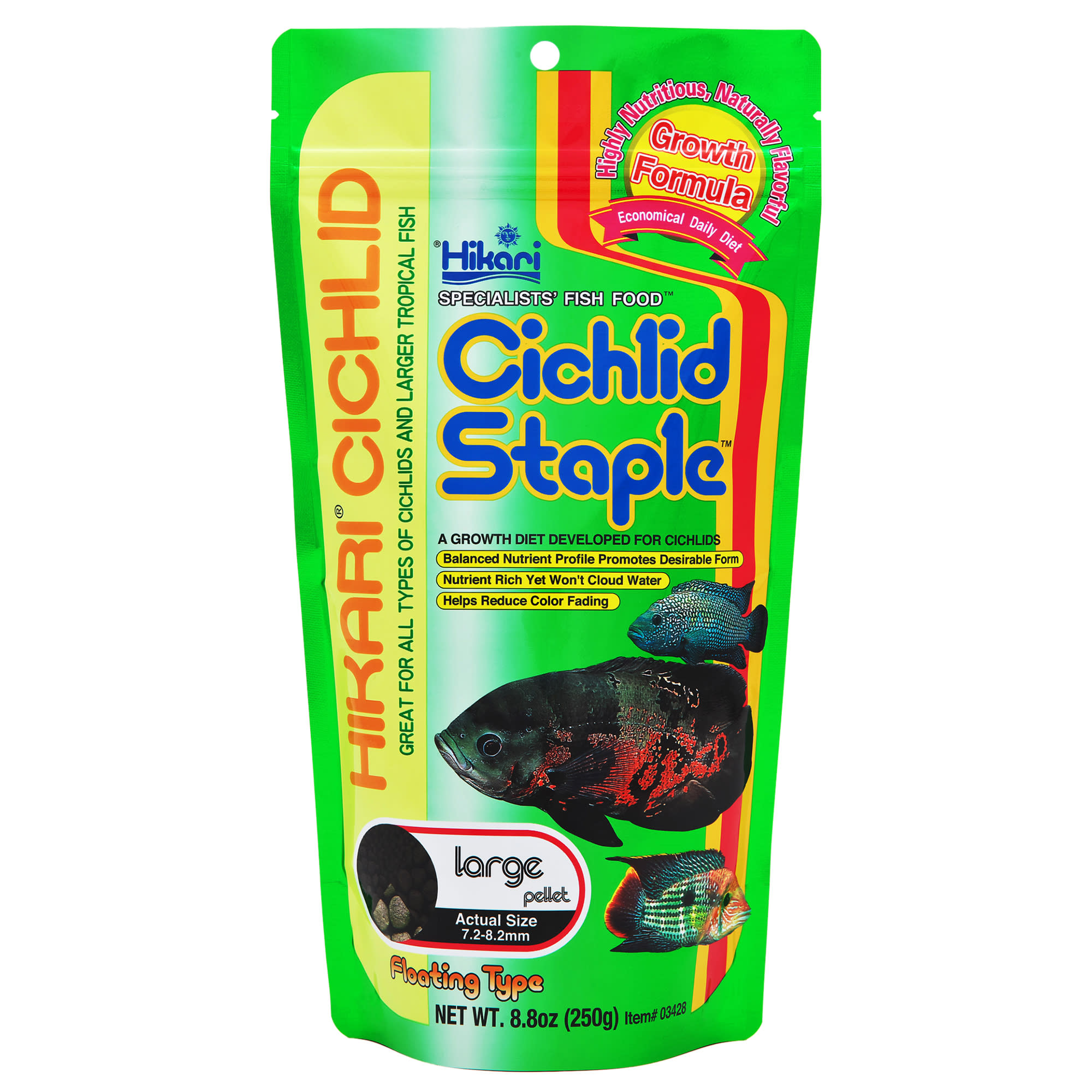 Best hotsell cichlid pellets