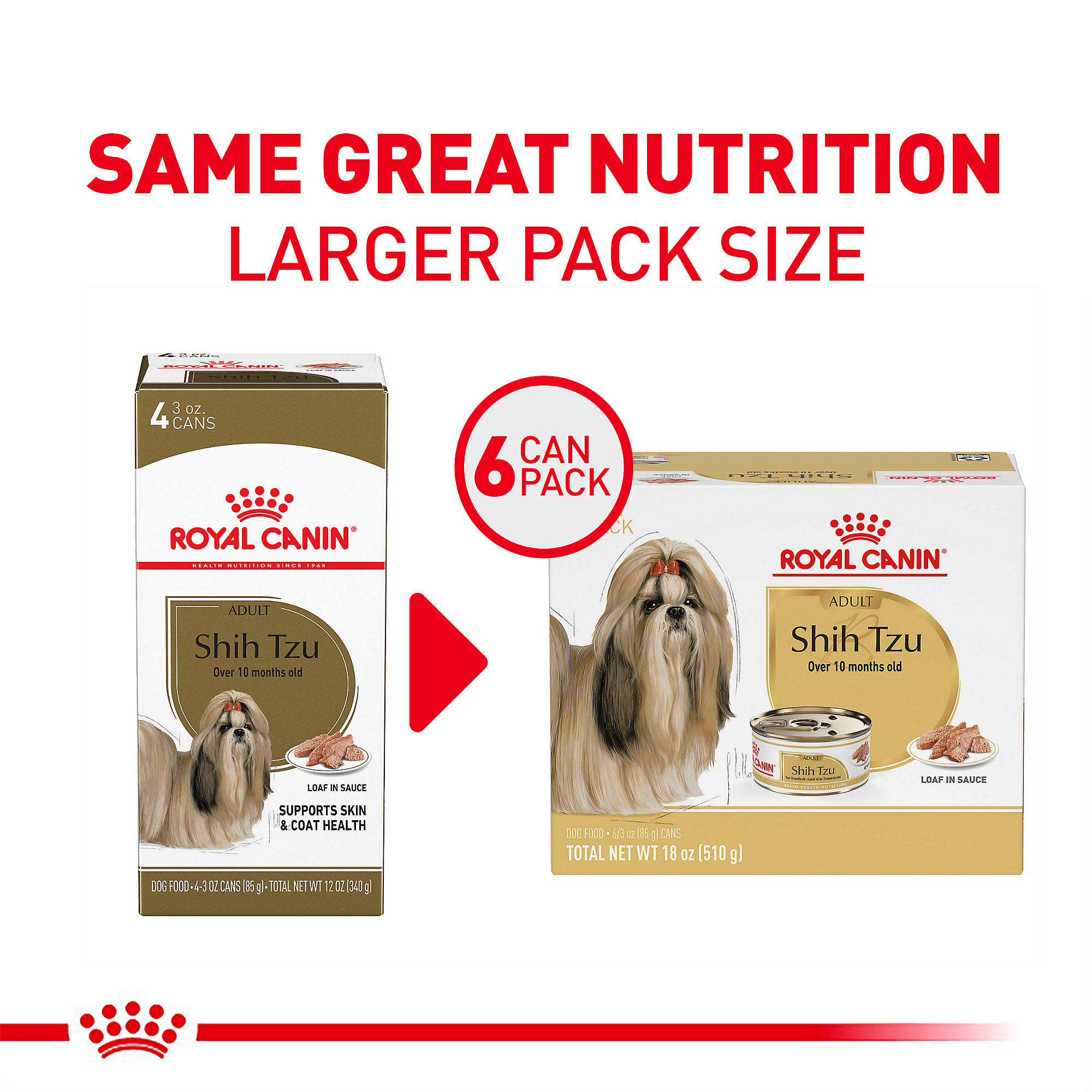 人気商品の中古品・新品・未使用品 Royal Canin Sauce In Loaf Tzu Shih Nutrition Health Breed トップス