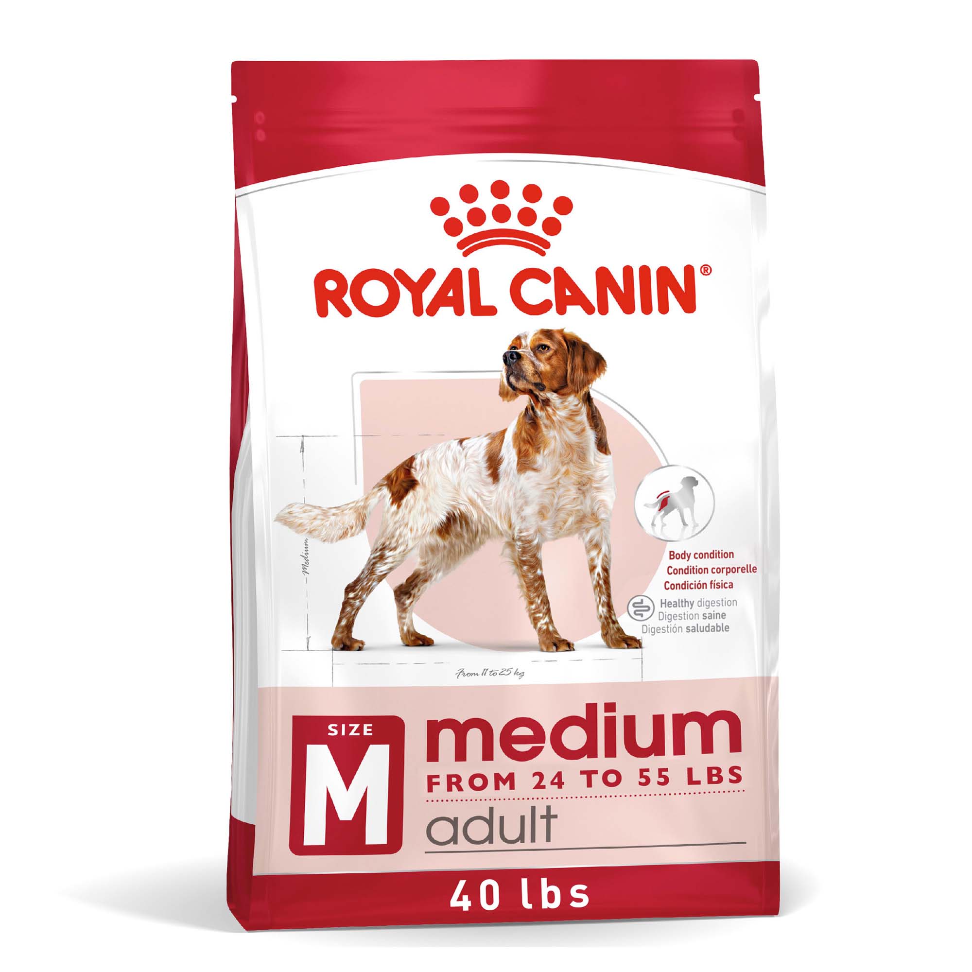  CANIN Medium Adult ドッグフード 16kg CANIN Medium Adult ドッグフード 16kg Royal Canin Size Health