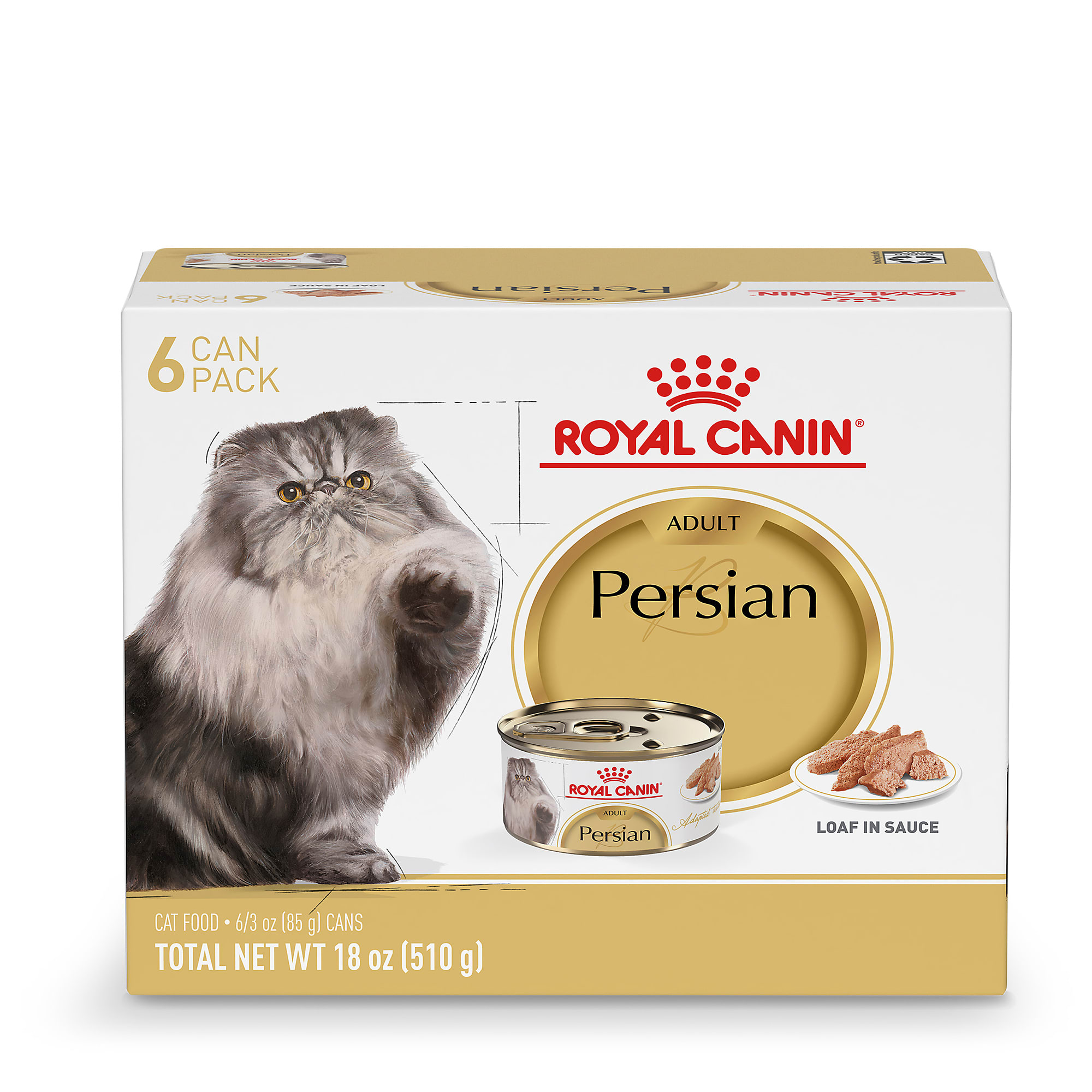 Royal Canin Feline Breed Nutrition Persian Adult Loaf in Sauce Cat