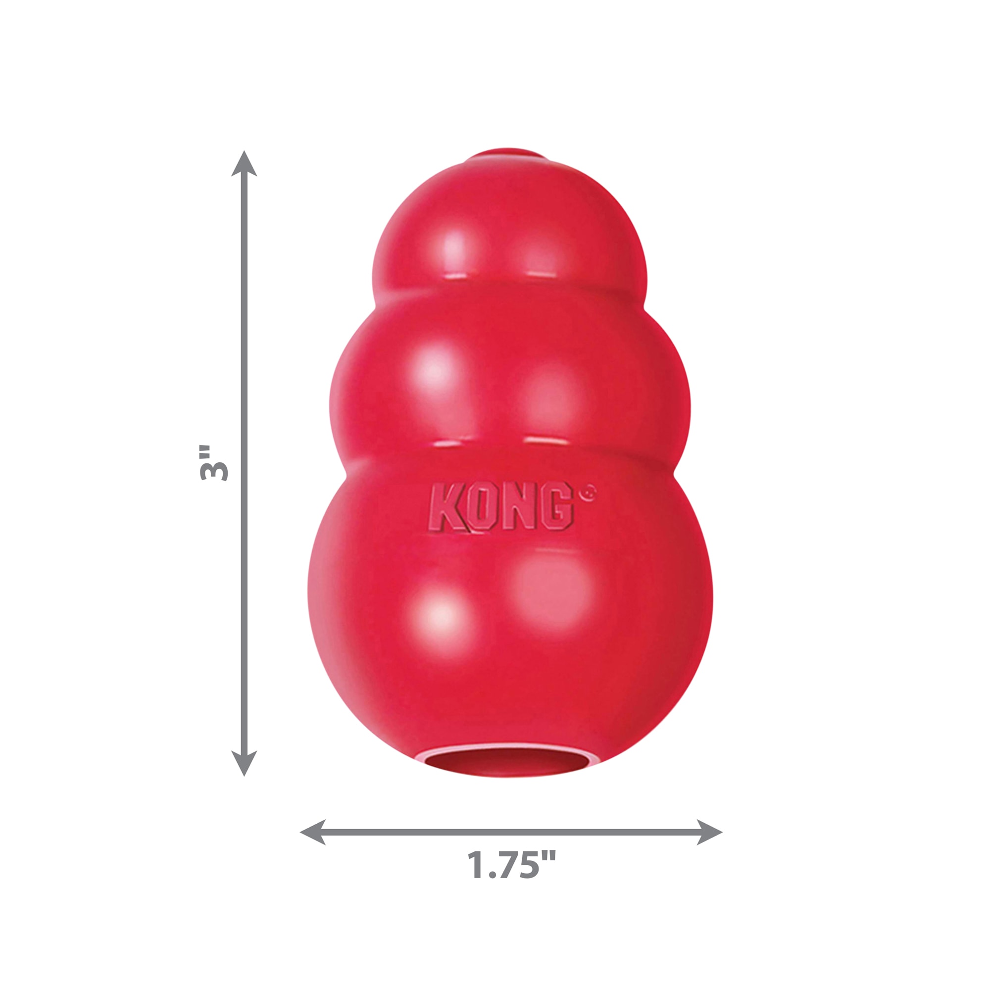 Klacht Voorspellen Tub KONG Classic Dog Toy, X-Small | Petco
