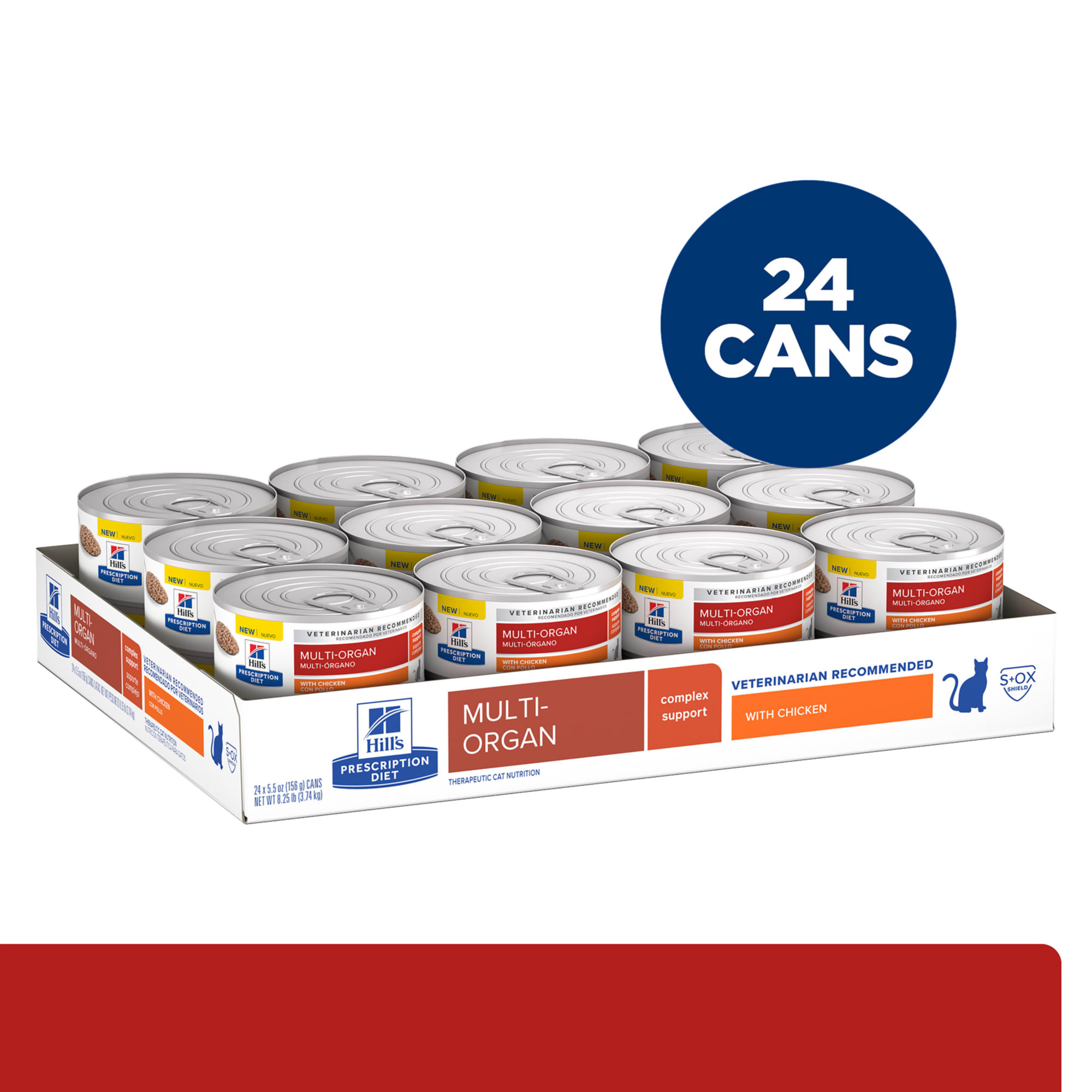 Hill's Prescription Diet Multi-Organ Support Chicken Cat Wet Food