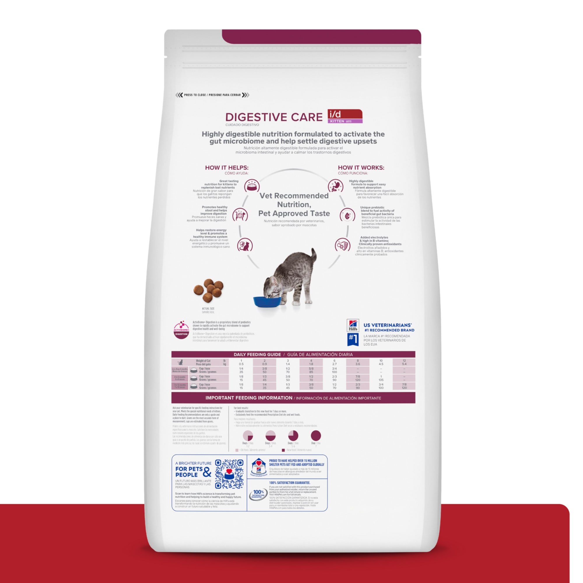 Hill's Prescription Diet i/d Digestive Care Kitten Chicken Flavor
