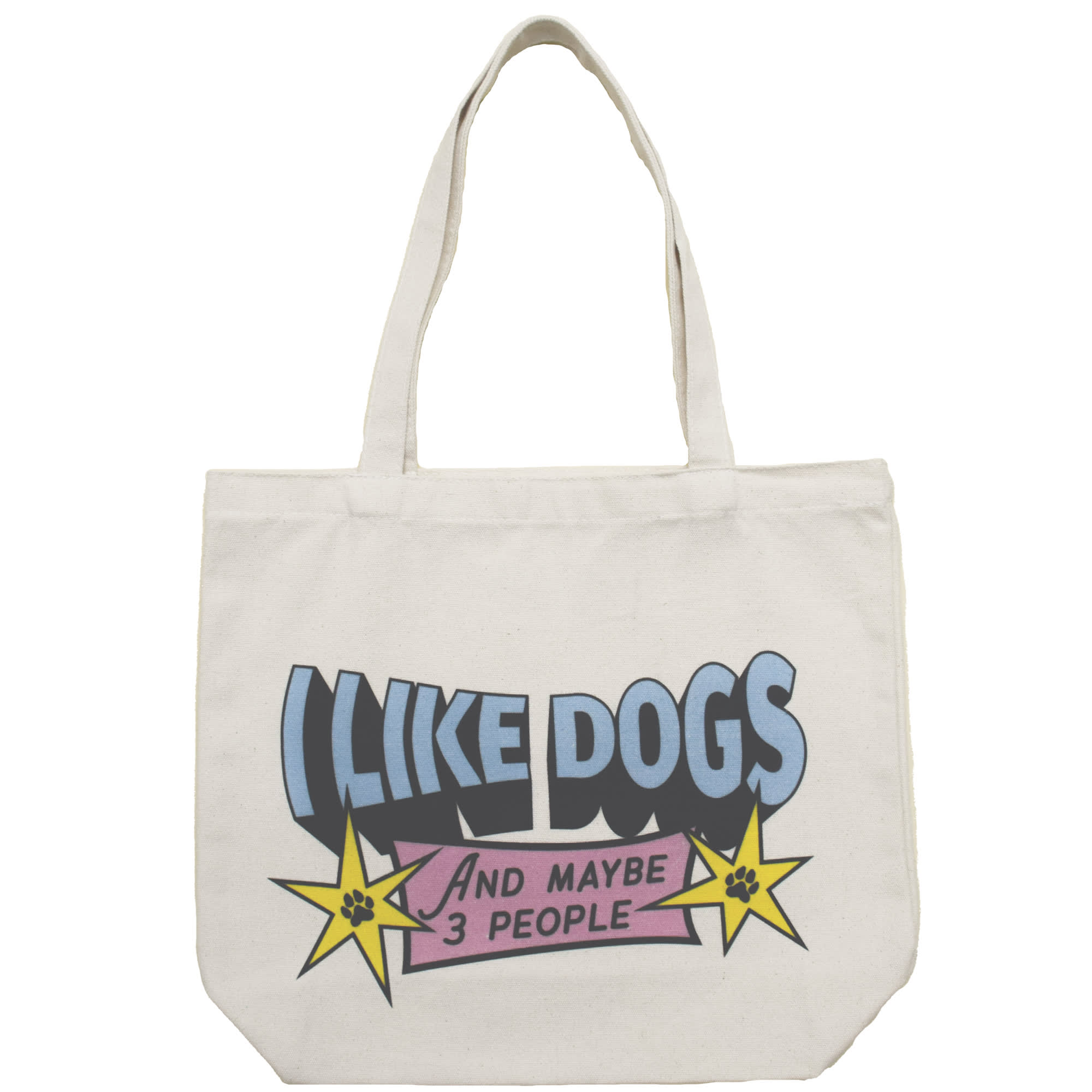 Zanden I Like Dogs Natural Tote Bag | Petco