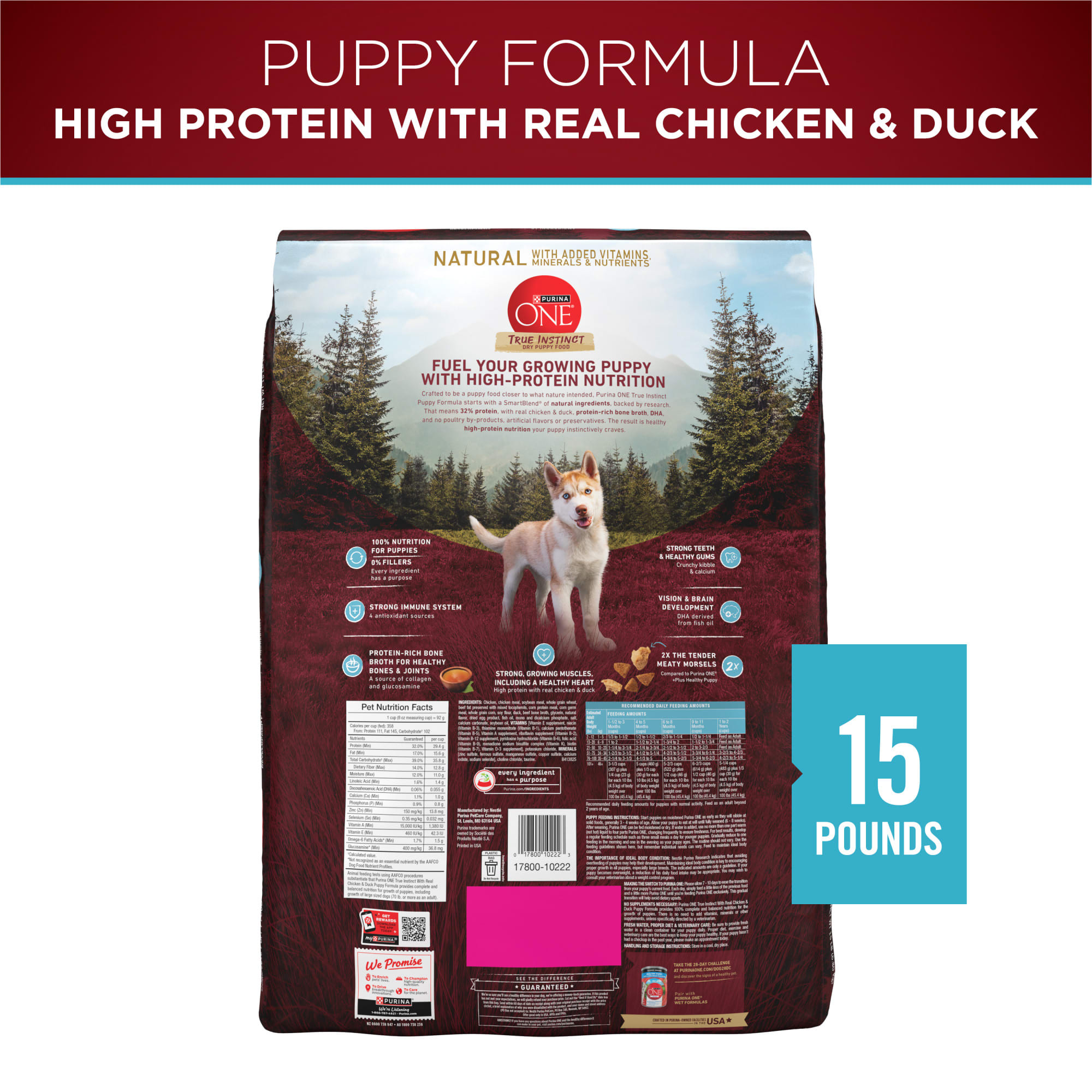 purina one salmon dog food Purina ONE True Instinct With Real Salmon and Tuna Natural With Added   Petsense