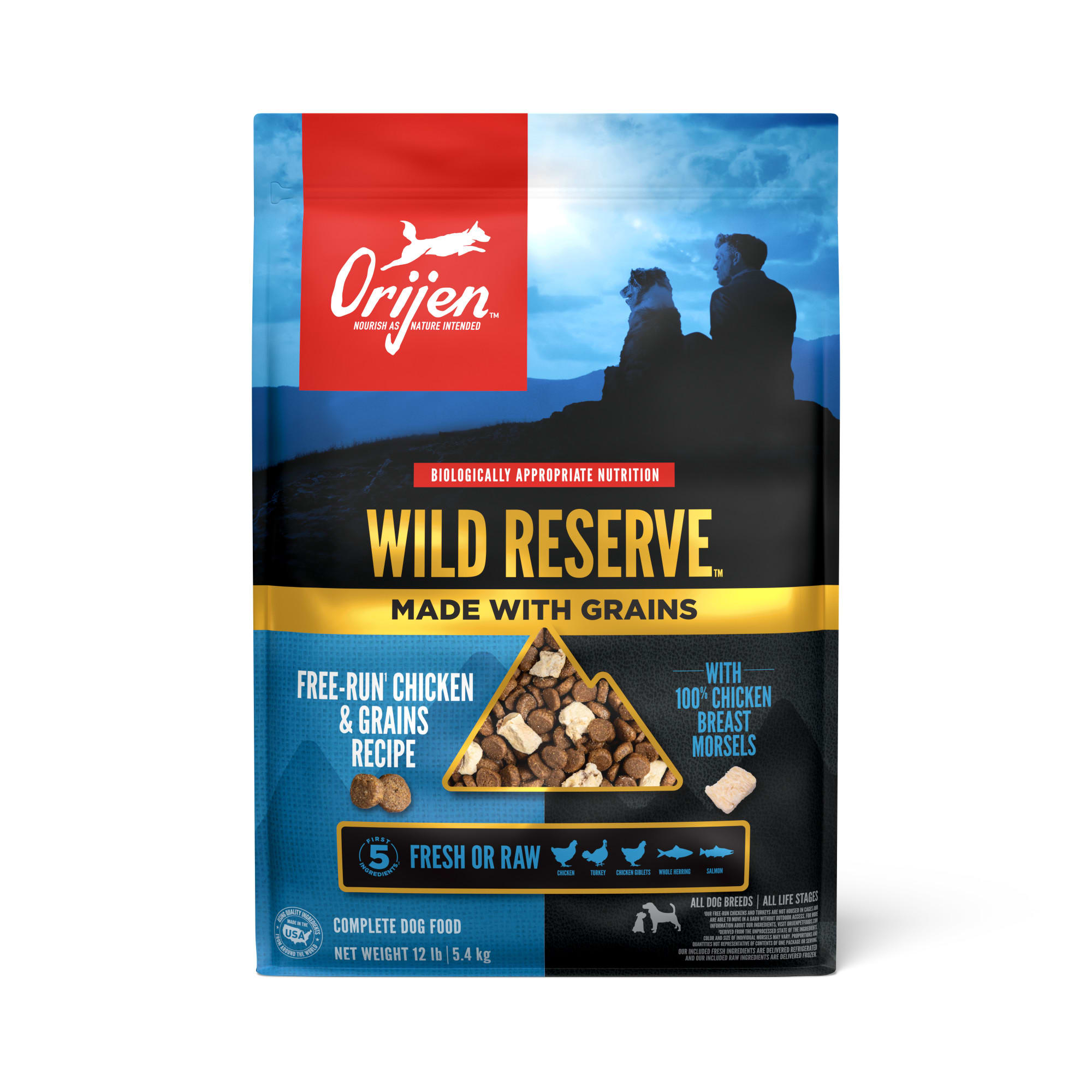 ORIJEN Wild Reserve Free-Run Chicken & Grains Recipe Dry Dog Food