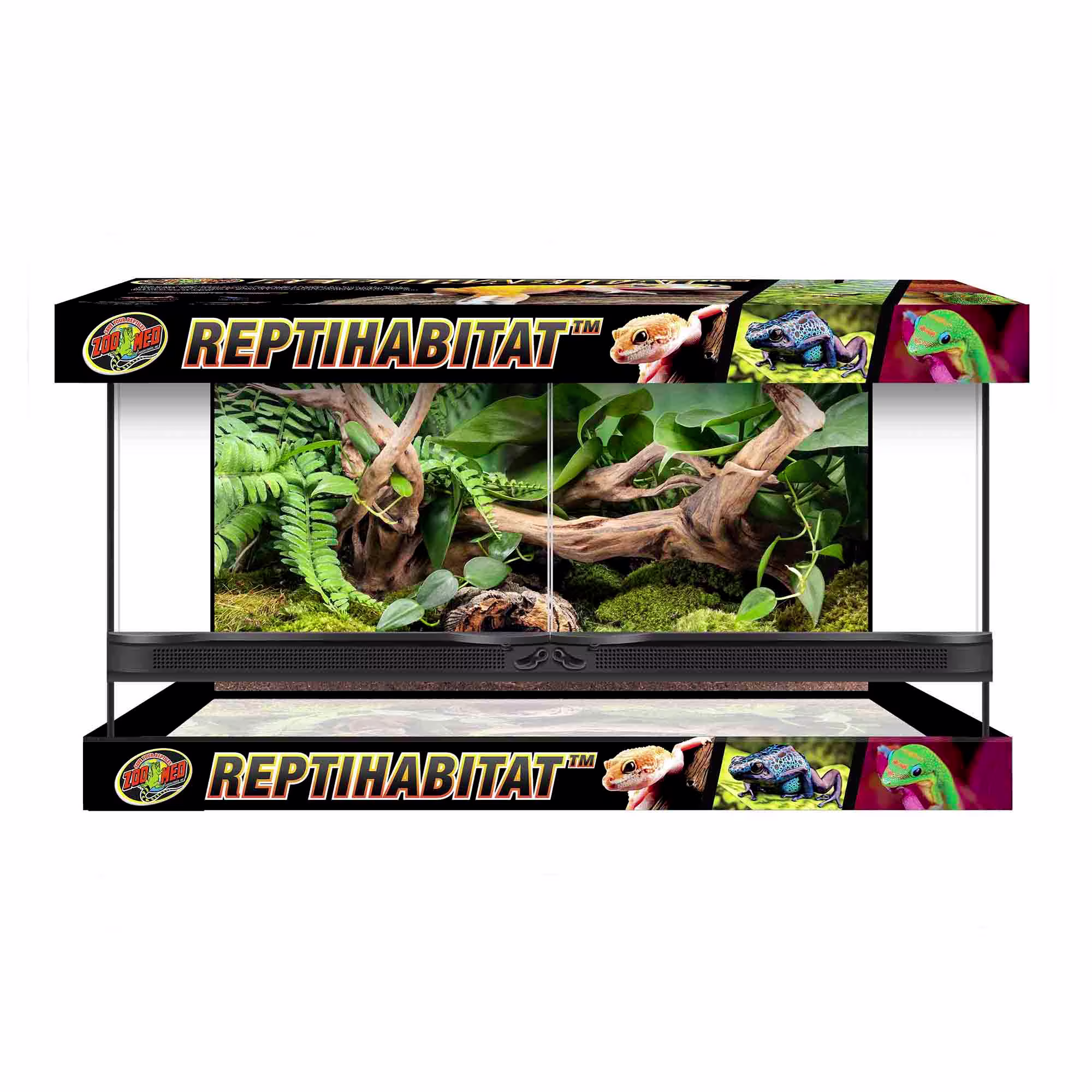 Zoo Med Naturalistic Terrarium doppel Tür 76 × 40 × 30 cm