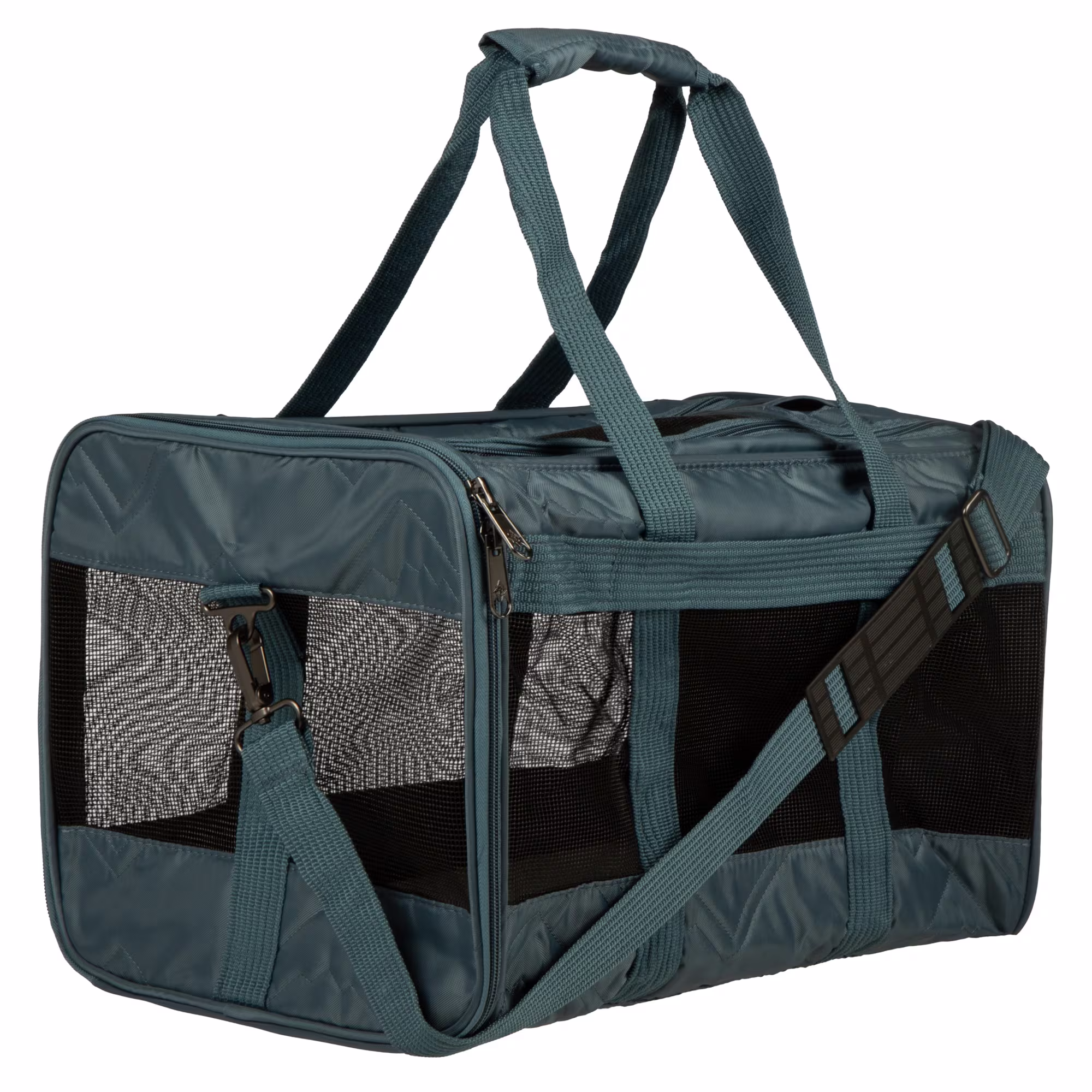 Sherpa Deluxe Airline Approved Soft Sided Dog & Cat Carrier, Blue
