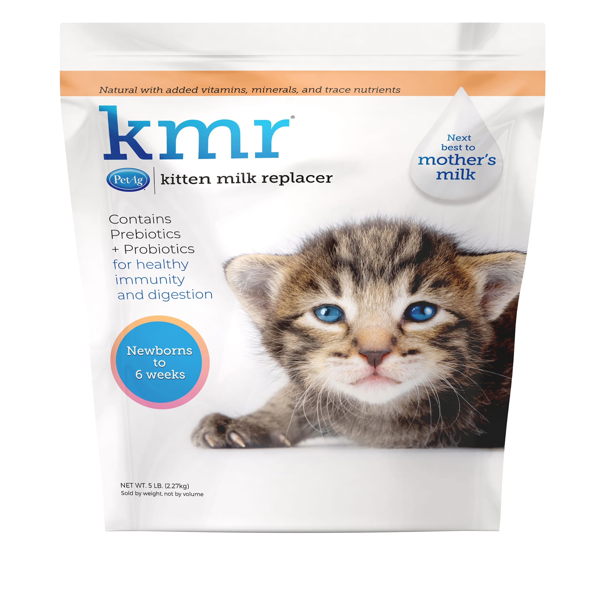 PetAg KMR Kitten Milk Replacer Powder, 5 lbs. | Petco