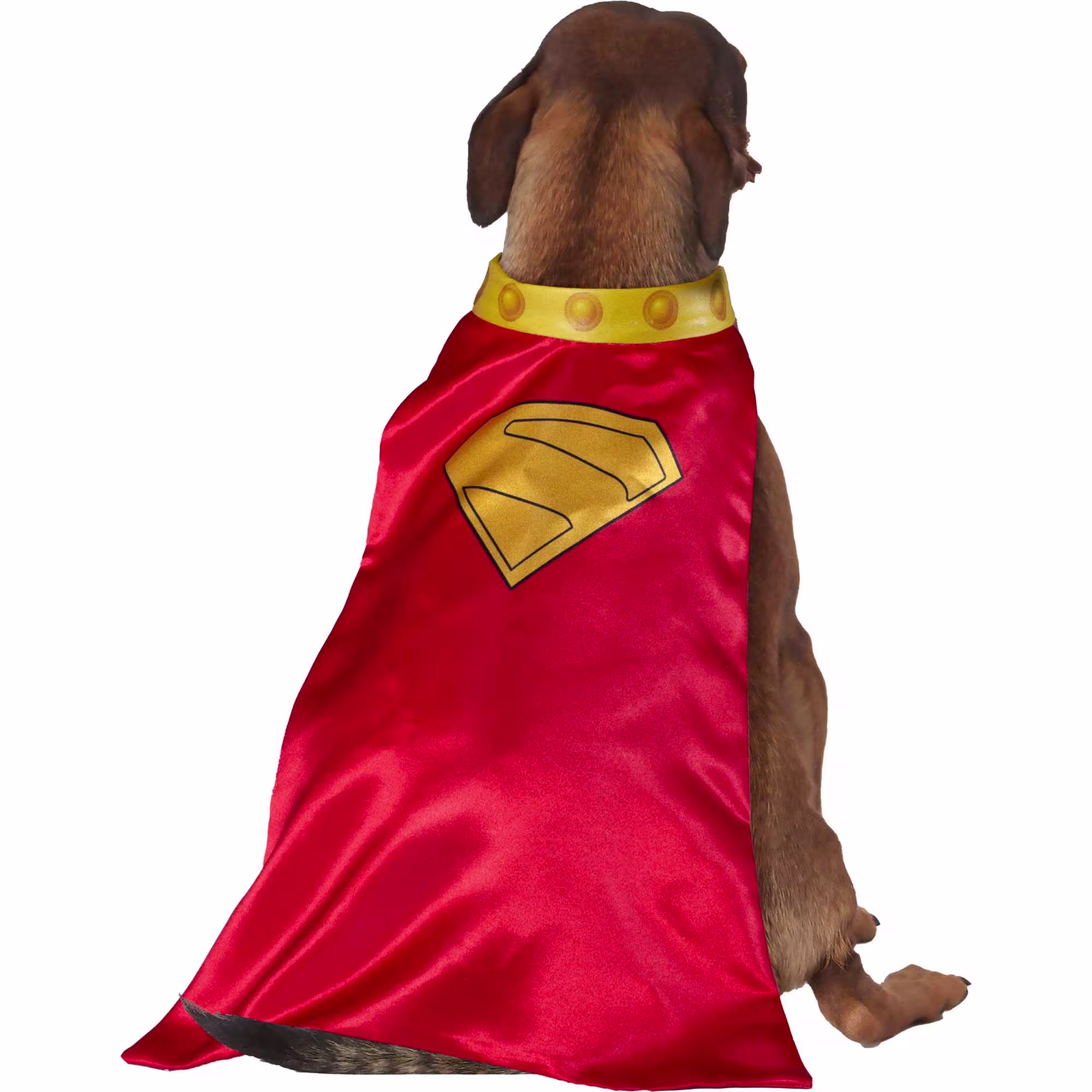 Muscle Superman Pet Costume For Dogs & Cats - Superhero Justice League Outfit XS To XL Sizes