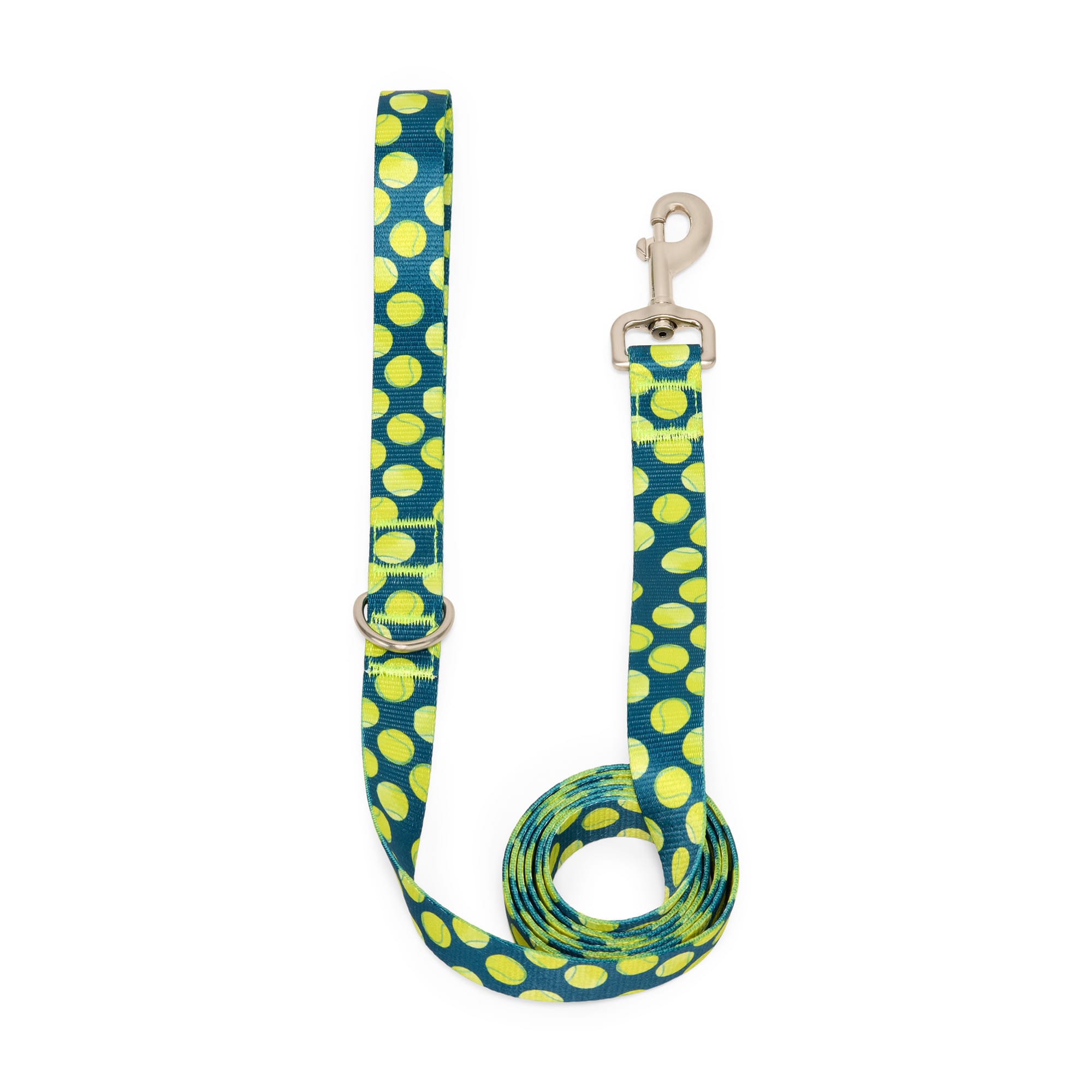 YOULY Tennis Ball Dog Leash, 6-ft long, 1-in wide | Petco