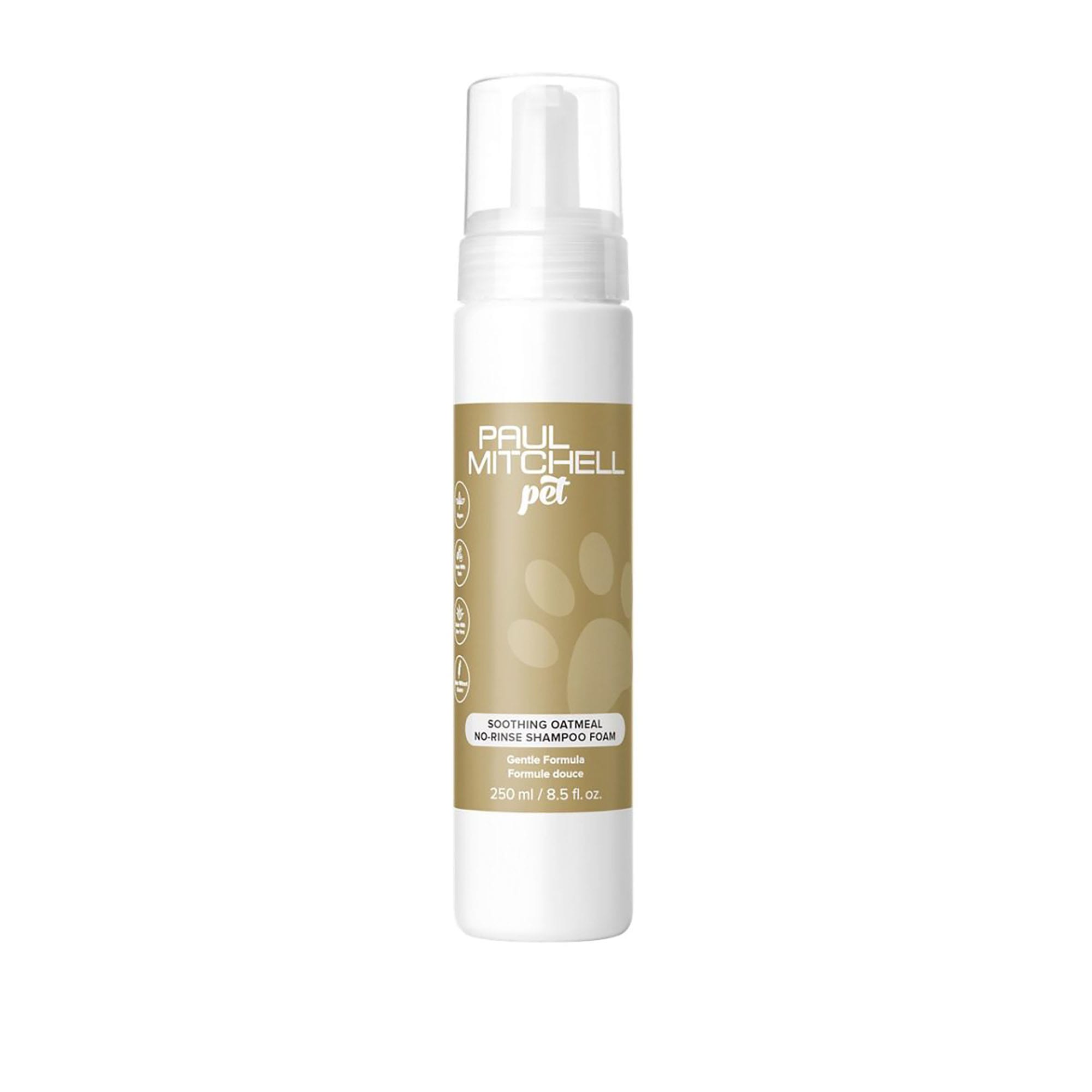 Paul Mitchell Pet Soothing Oatmeal No-Rinse Shampoo Foam for Dogs, 8.5 fl. oz.