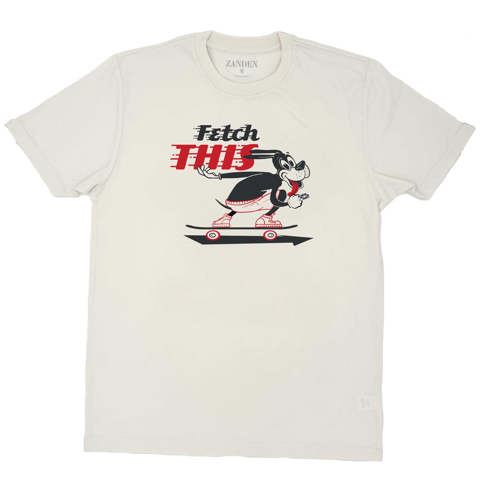 Zanden Fetch This Adult Unisex T-Shirt, Medium | Petco