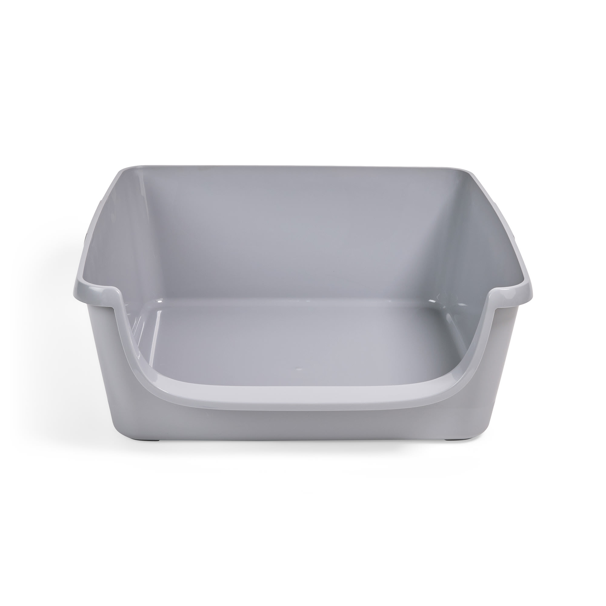 So Phresh Low Entry Senior Cat Litter Pan, 15.5" L X 19" W X 9" H, Grey |  Petco