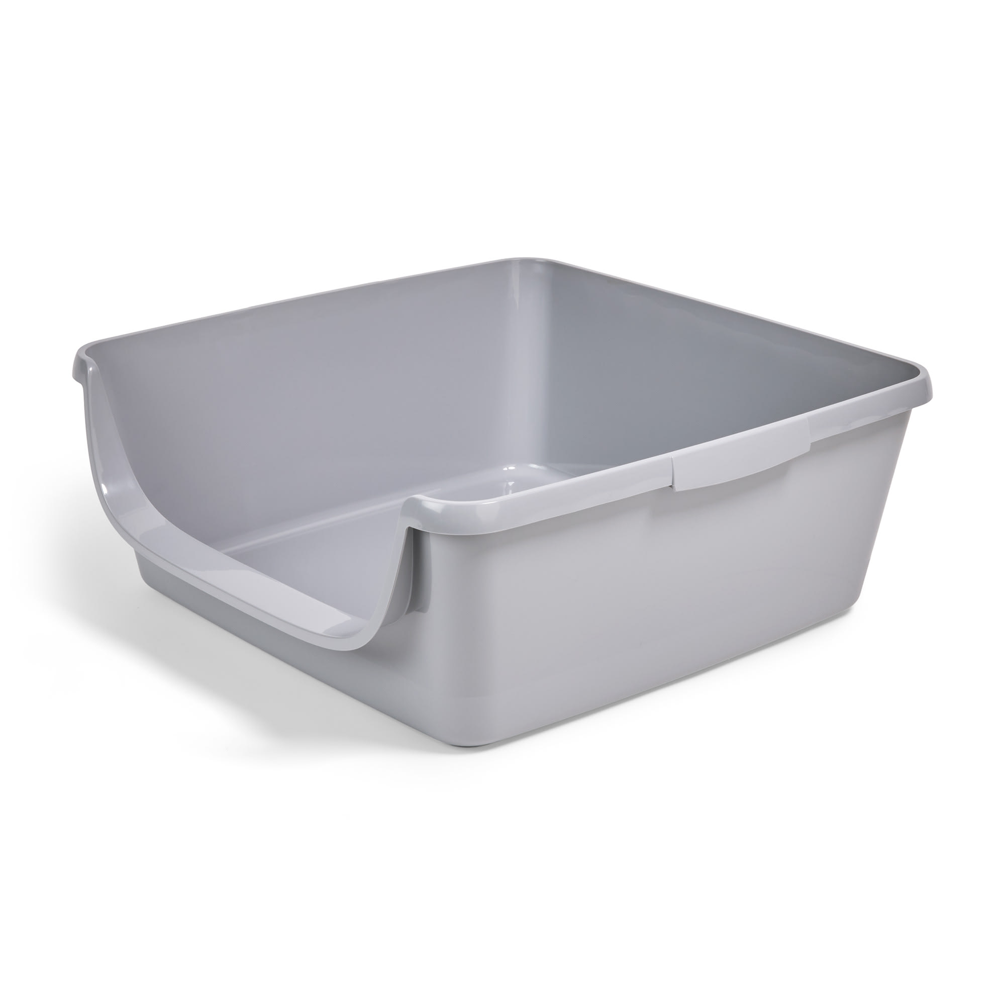 So Phresh Low Entry Senior Cat Litter Pan, 15.5" L X 19" W X 9" H, Grey |  Petco