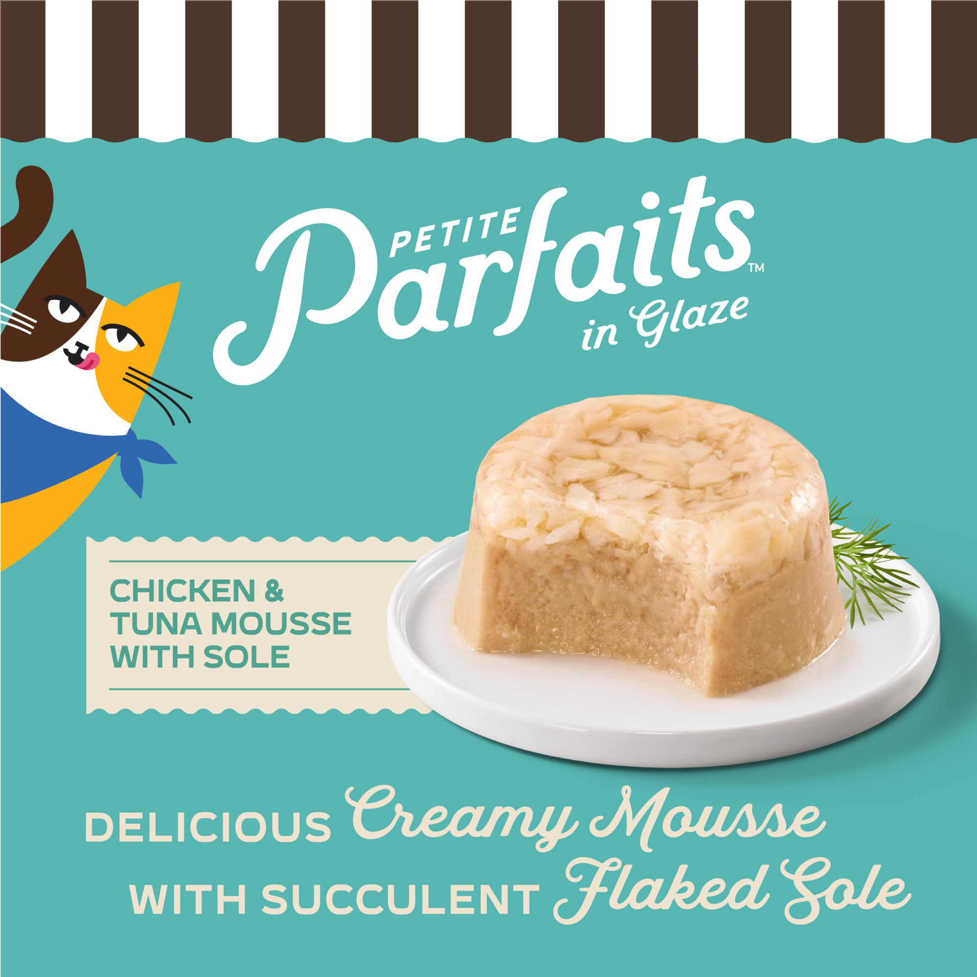 Merrick Purrfect Bistro Petite Parfaits Chicken and Tuna Mousse