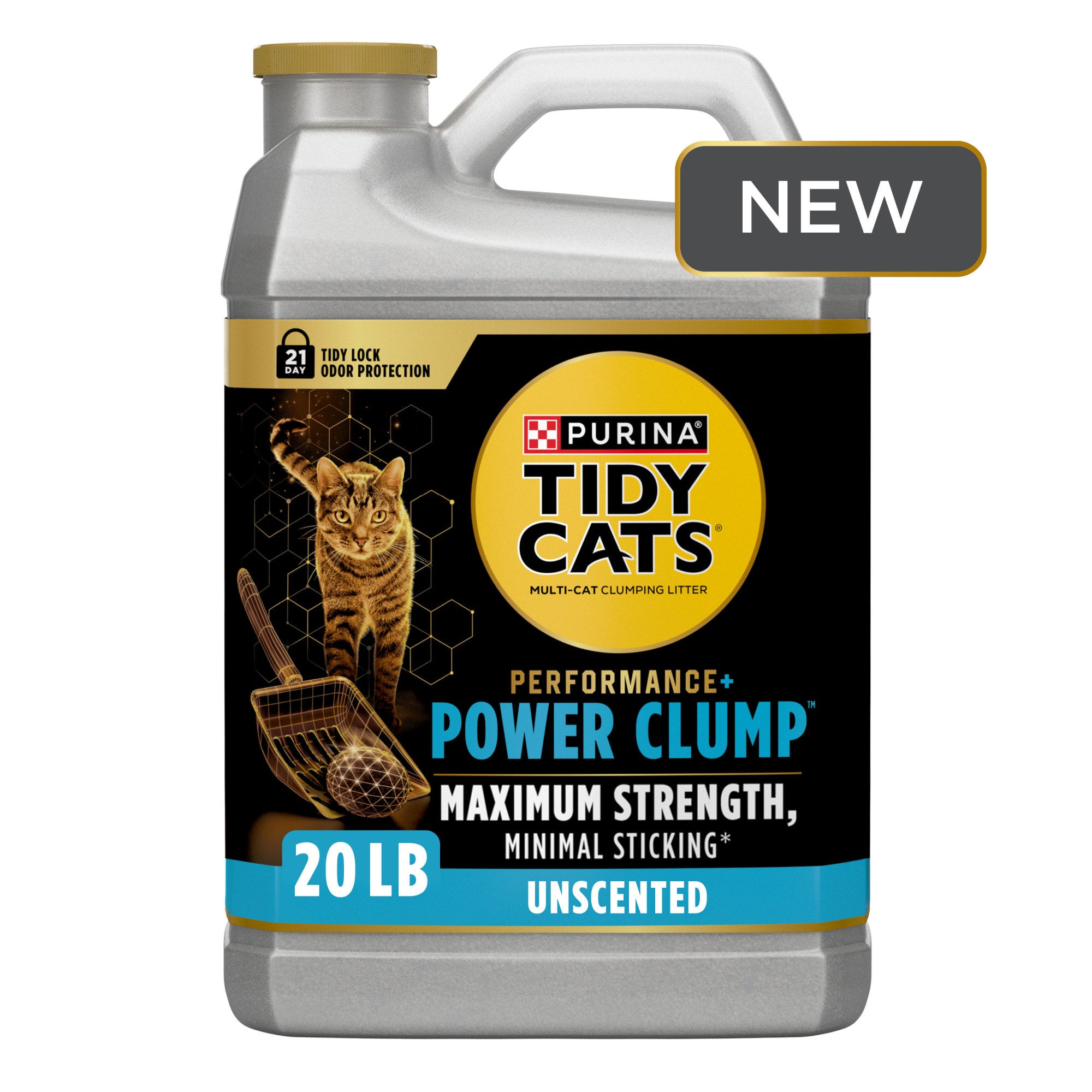 Purina Tidy Cats Performance Plus Power Clump Unscented Multi Cat