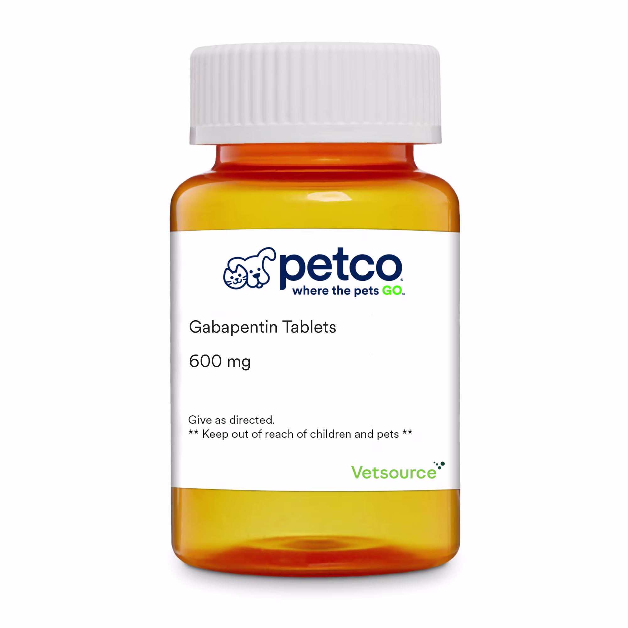 Gabapentin (Generic) 600 mg, 500 Tablets