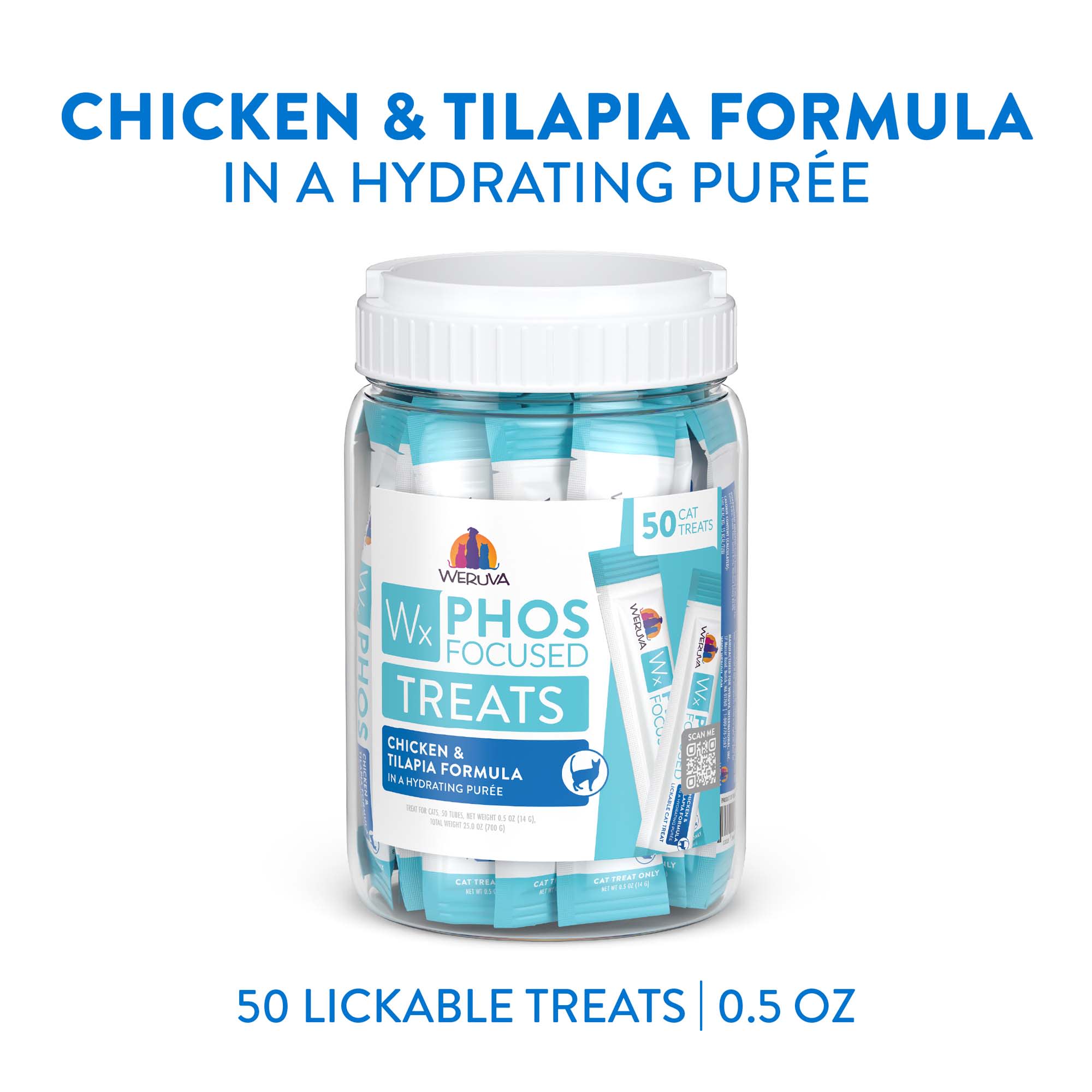 Weruva Wx Phos Focused Chicken & Tilapia Formula Lickable Cat