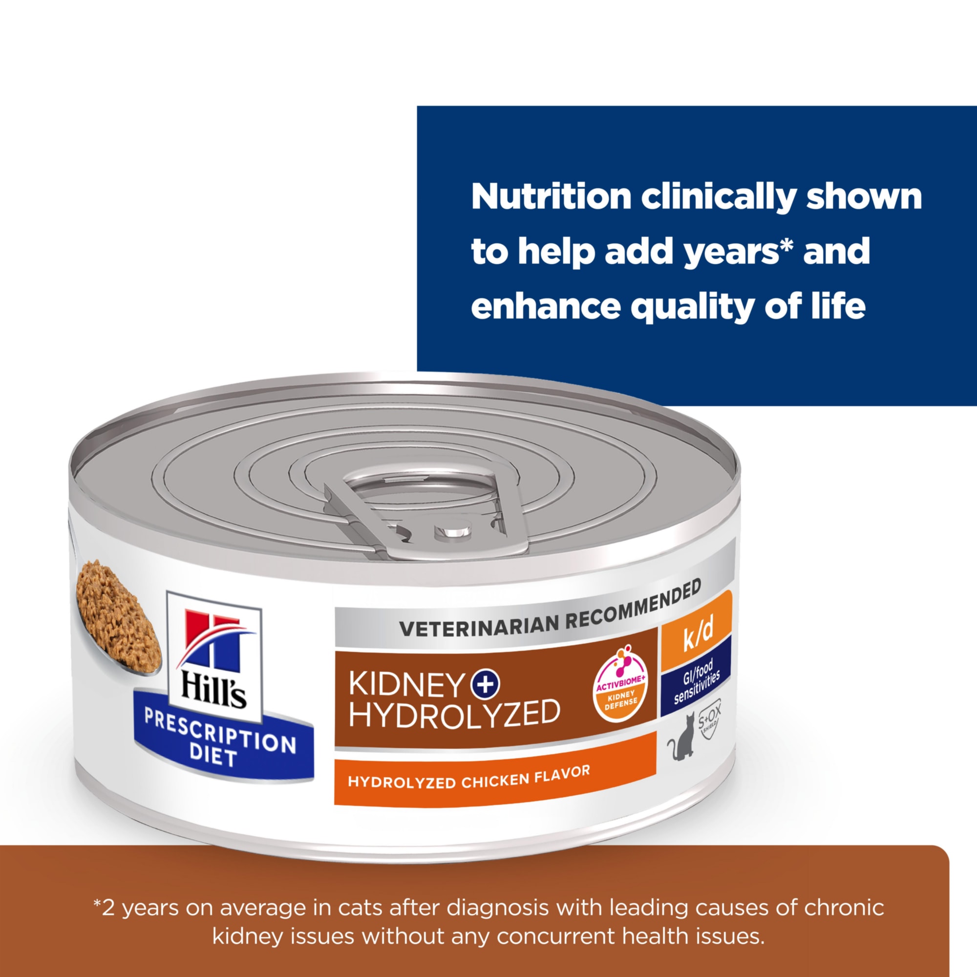 Hill's Prescription Diet k/d + z/d Hydrolyzed Chicken Flavor Wet