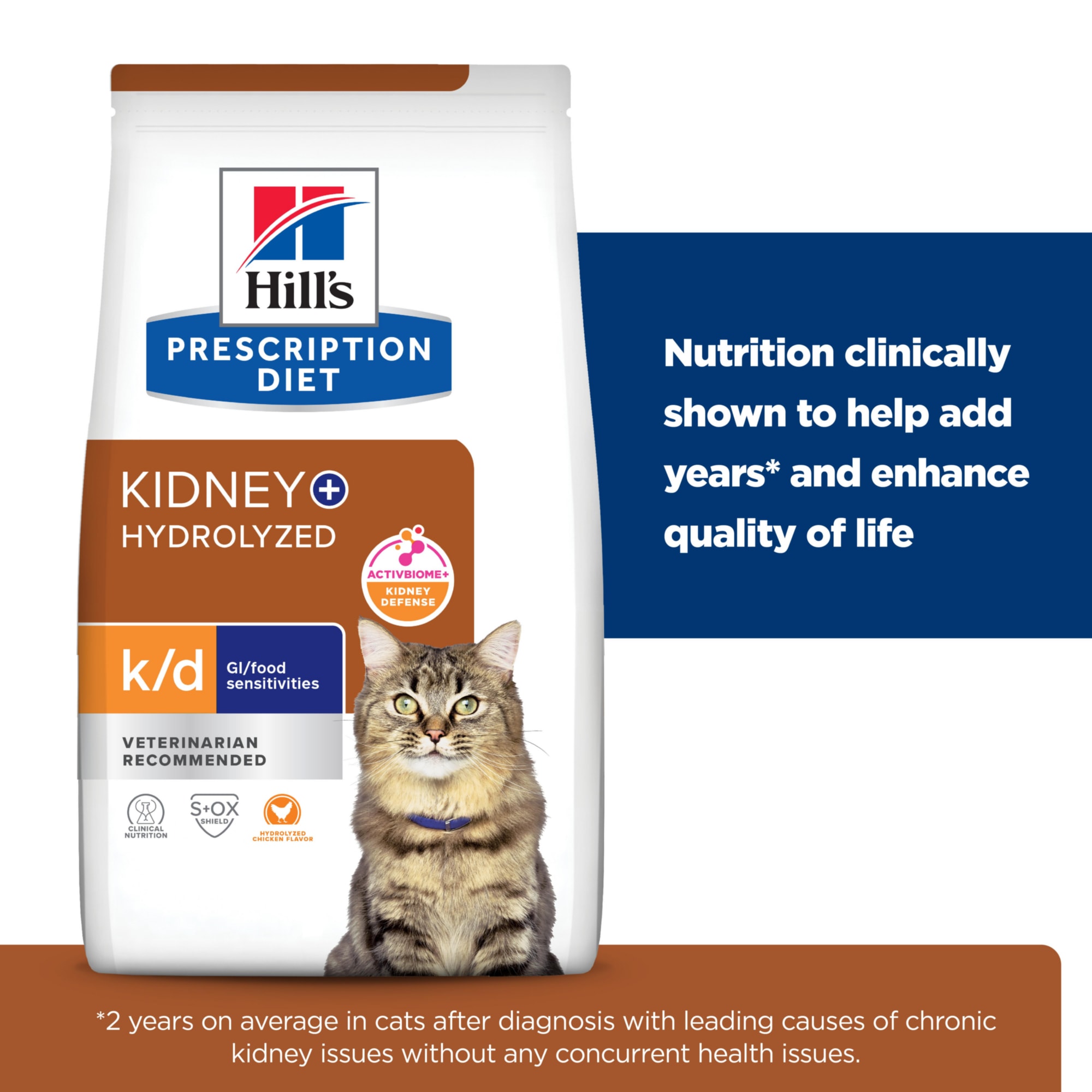 Hill's Prescription Diet k/d + z/d Hydrolyzed Chicken Flavor Dry