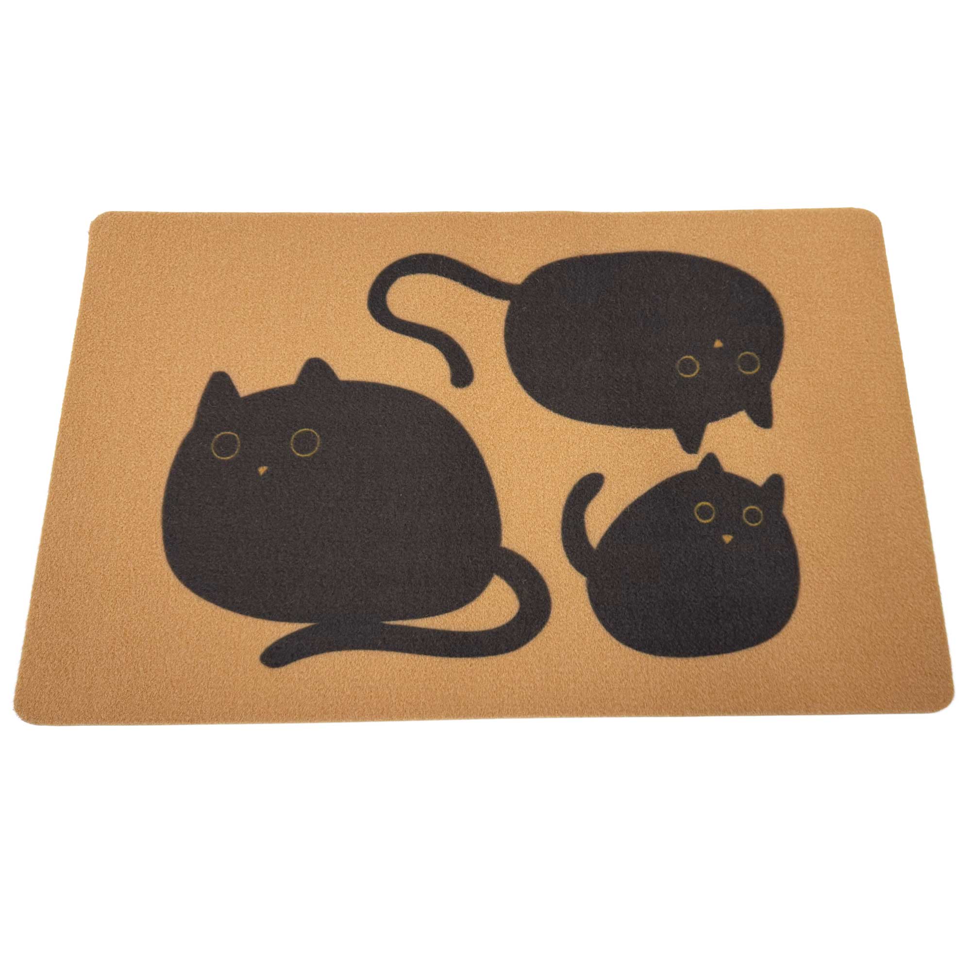 Zanden Black Cats Decorative Door Mat | Petco