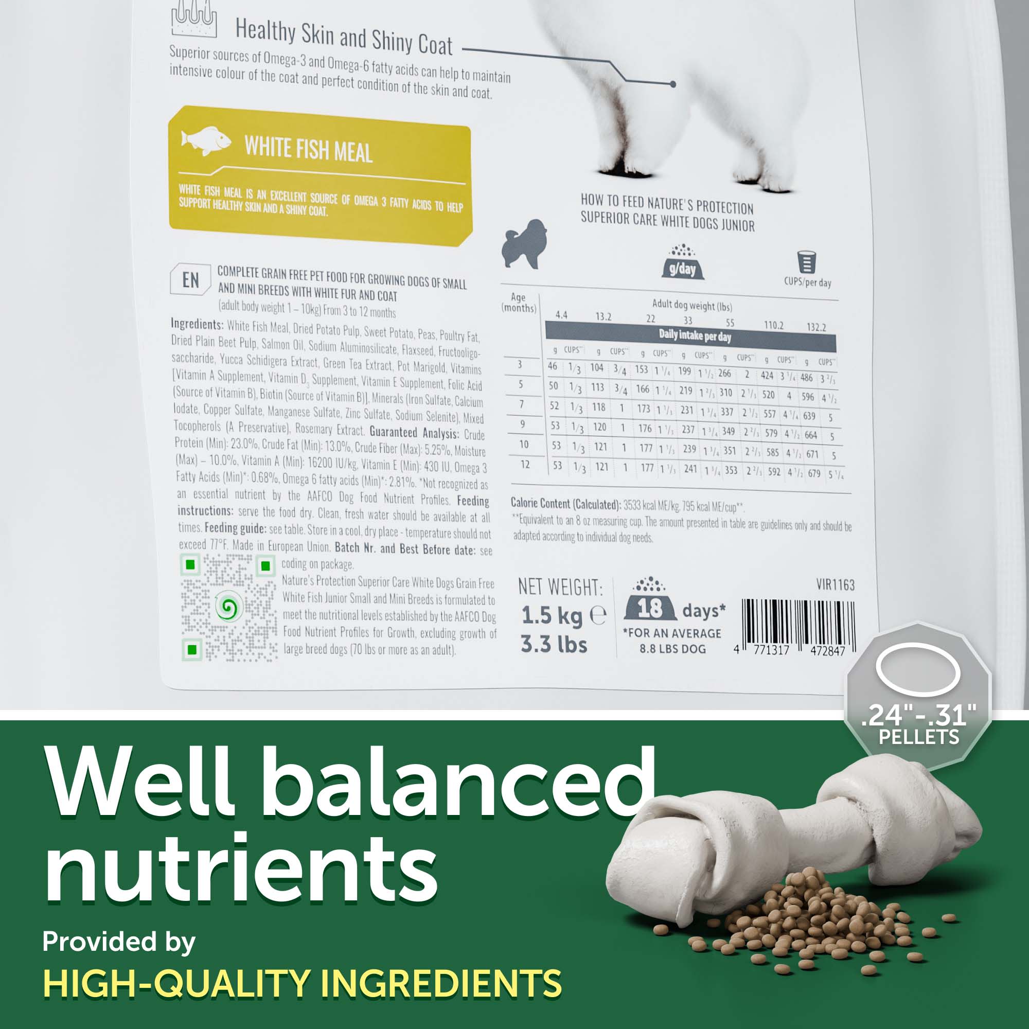 ドッグフード NATURE'S PROTECTION White Dogs 4kg NATURE'S PROTECTION White Dogs 4kg Nature's Protection Superior