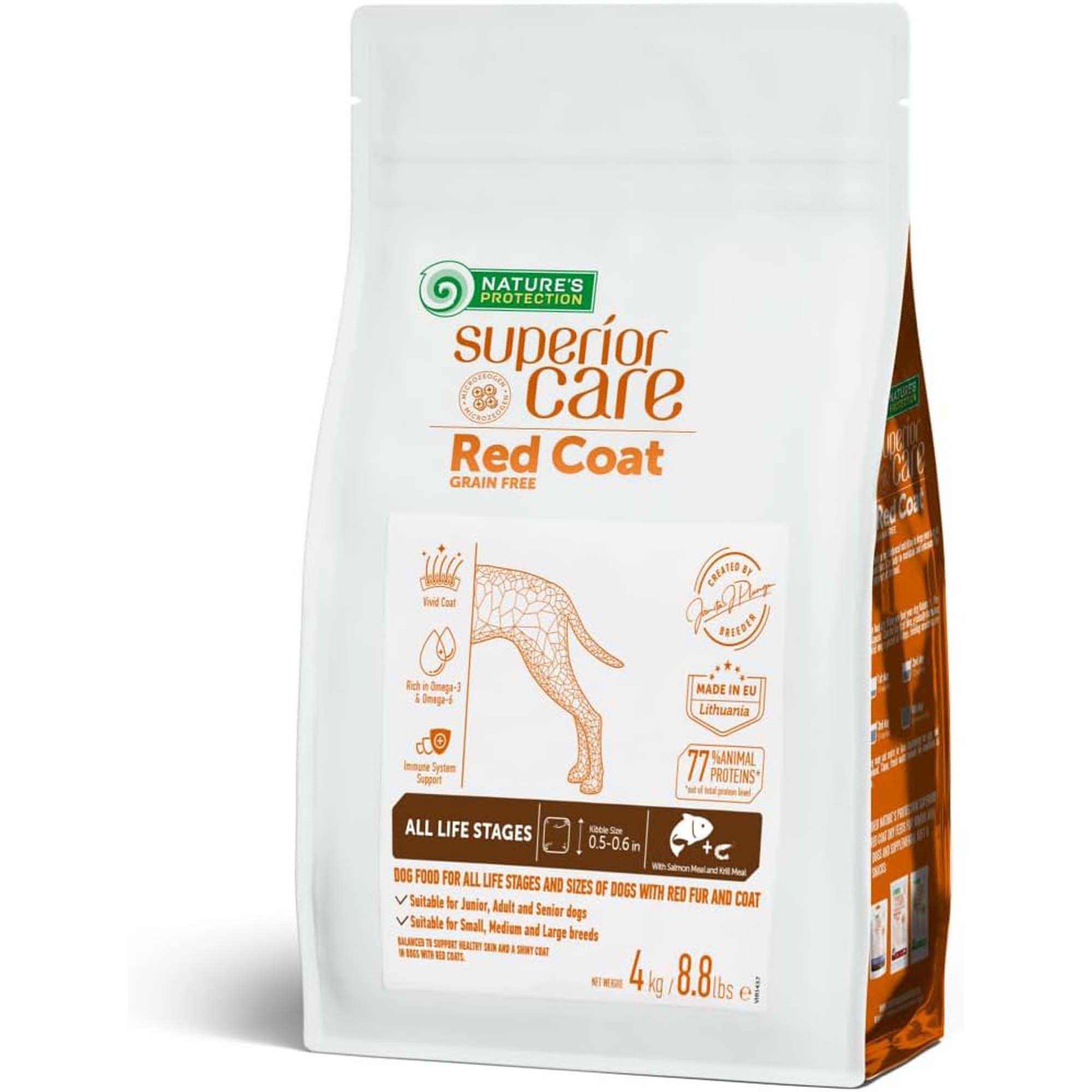 Nature's Protection Superior Care Red Coat Grain Free All Sizes