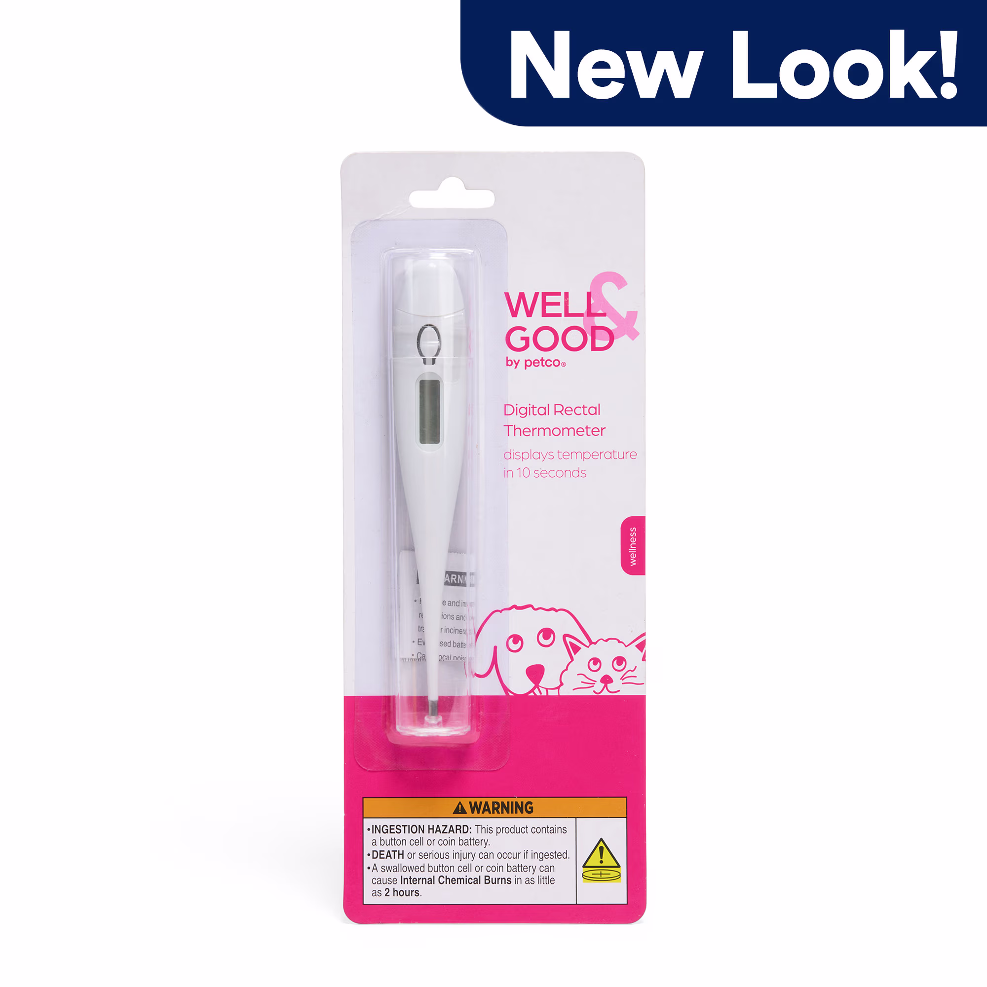 Well & Good Digital Rectal Thermometer for Pets
