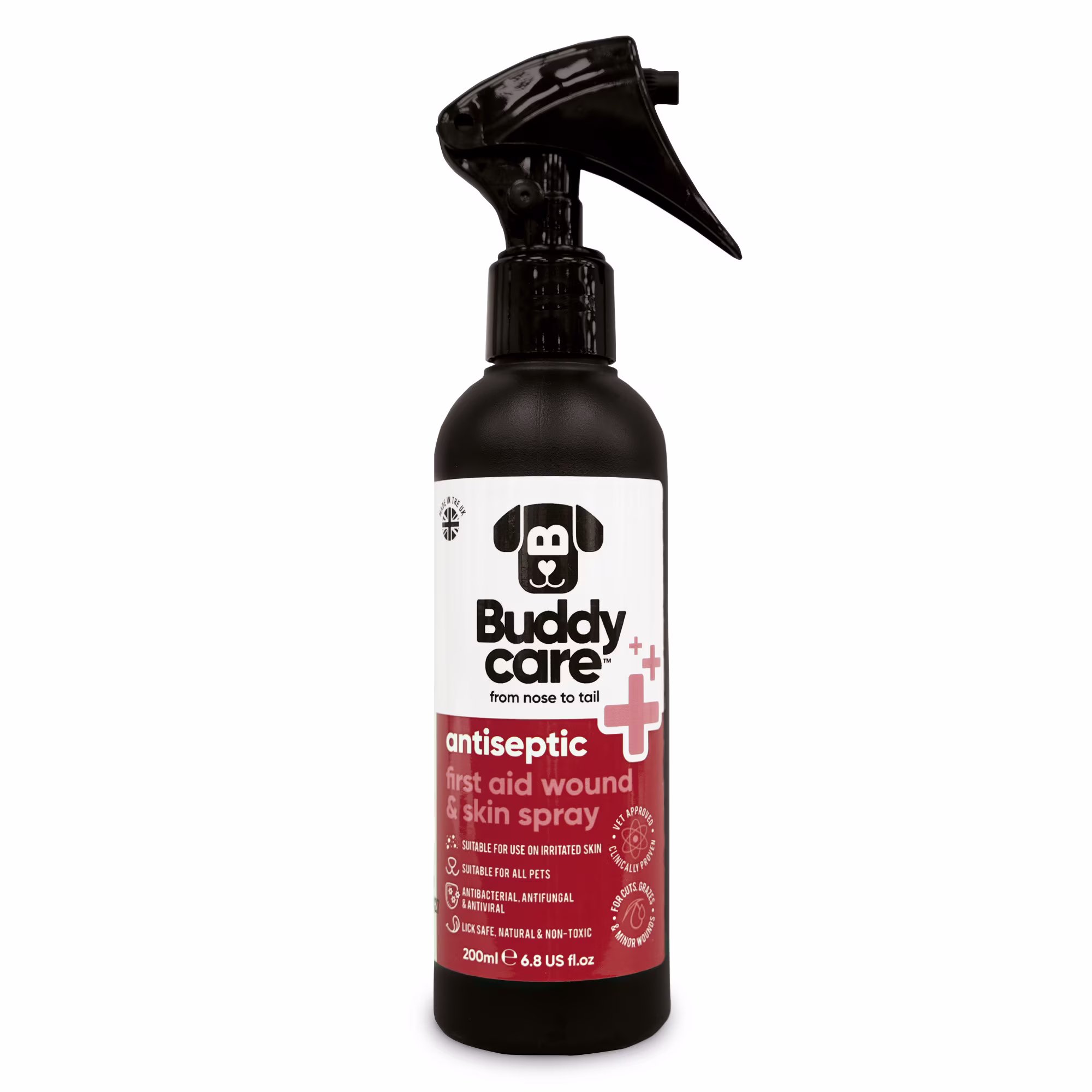 Buddycare Pet Antiseptic First Aid & Wound Spray, 6.76 fl. oz.
