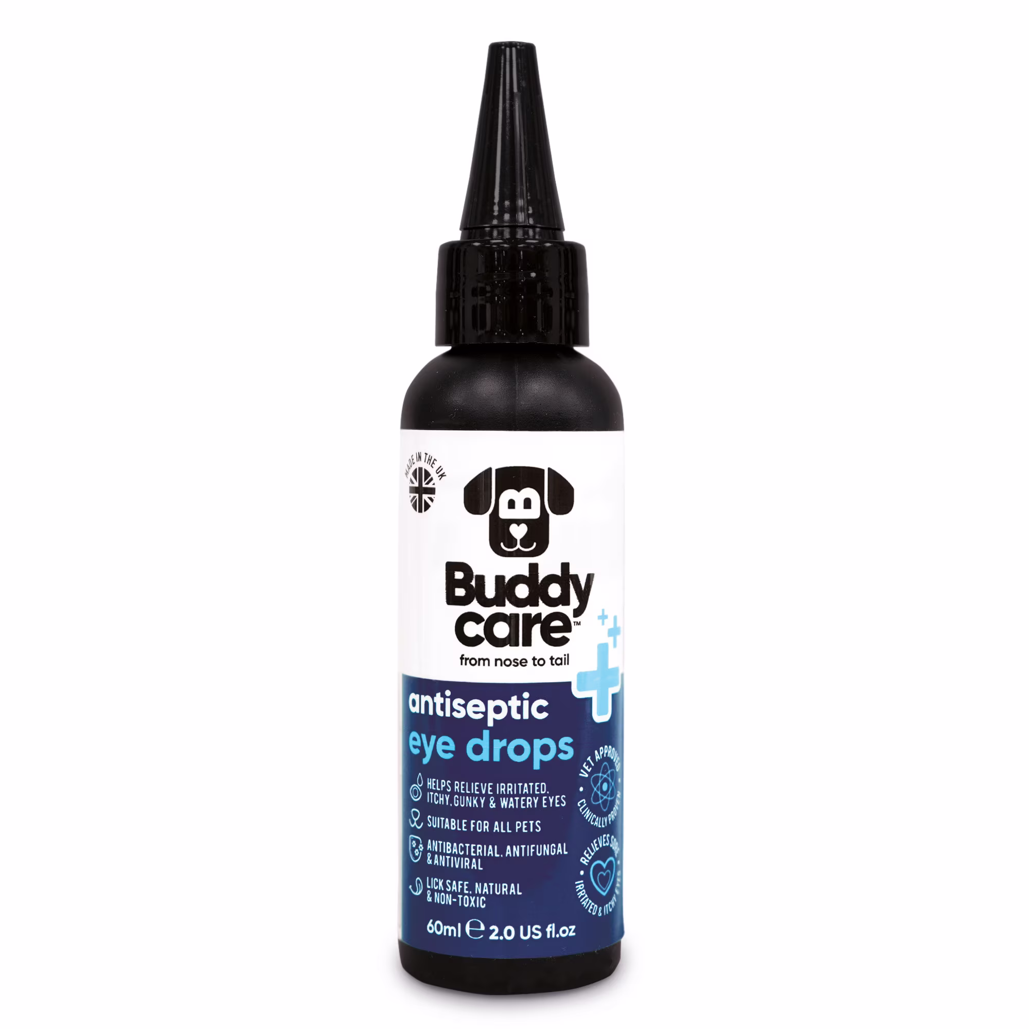 Buddycare Pet Antiseptic Eye Drops, 2 fl. oz.