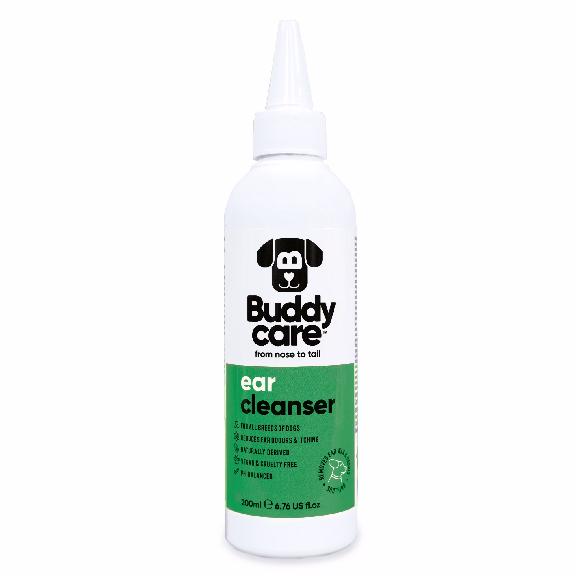 Buddycare Dog Ear Cleanser, 6.76 fl. oz.