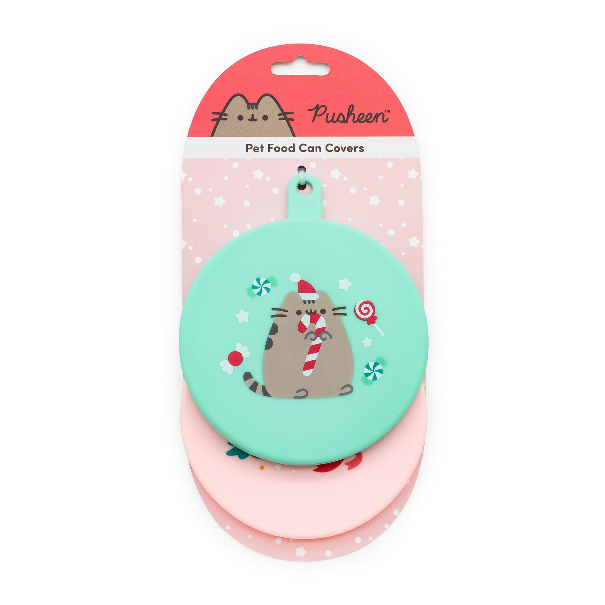 フワポカネックウォーマー虹猫本舗happinyass カーキ Pusheen Holiday Can Covers for Cats, Assorted | Petco