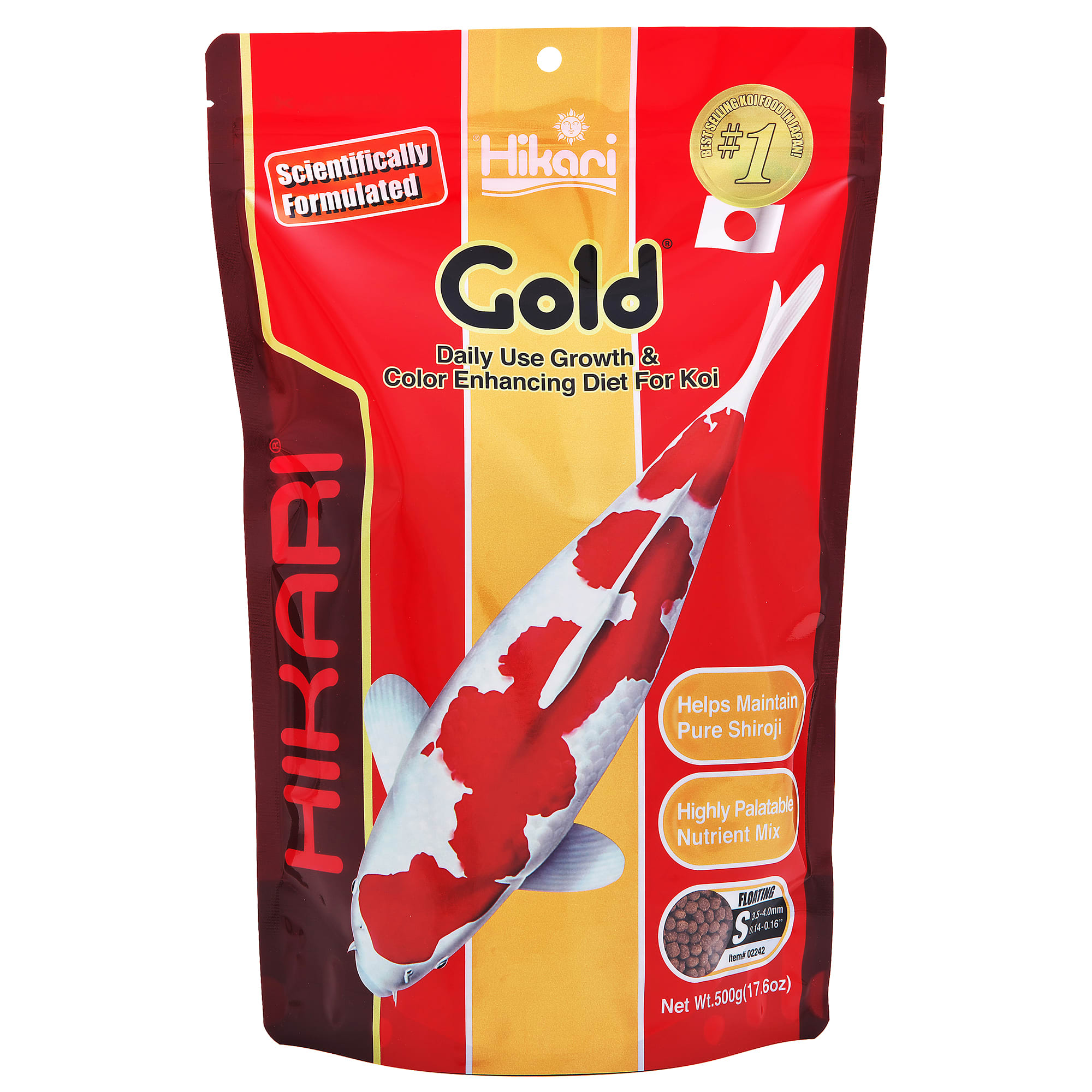 Hikari 17 6z Gold Koi Mini Pellets Petco