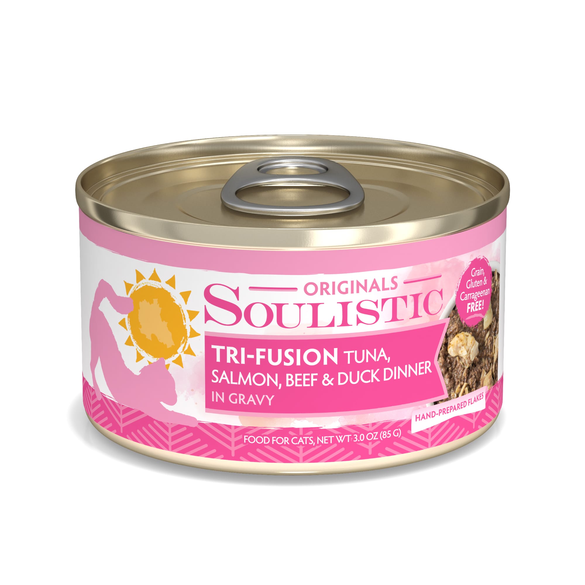 Soulistic Originals Tri Fusion Tuna Dinner with Salmon Beef