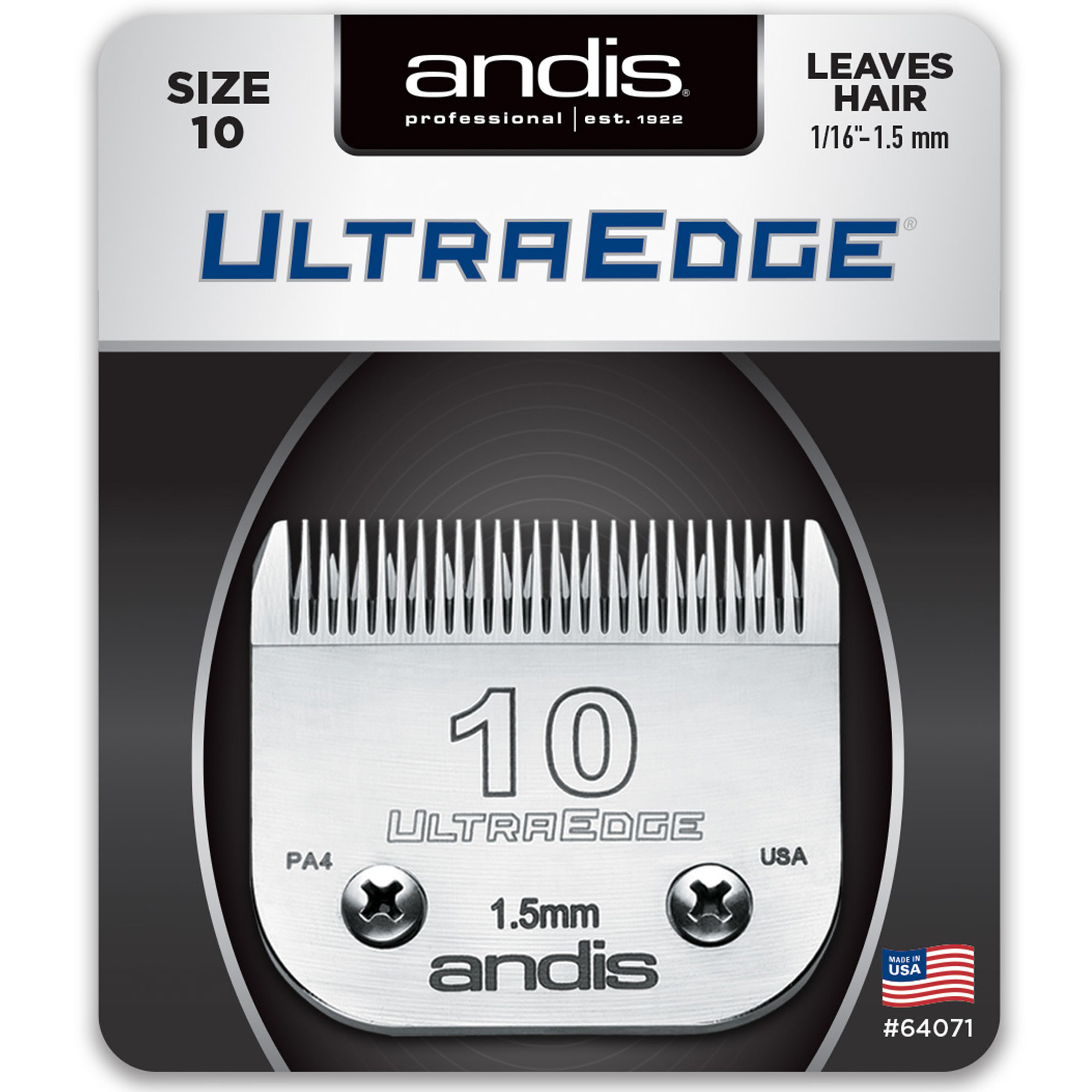 Andis clipper shop blades 10